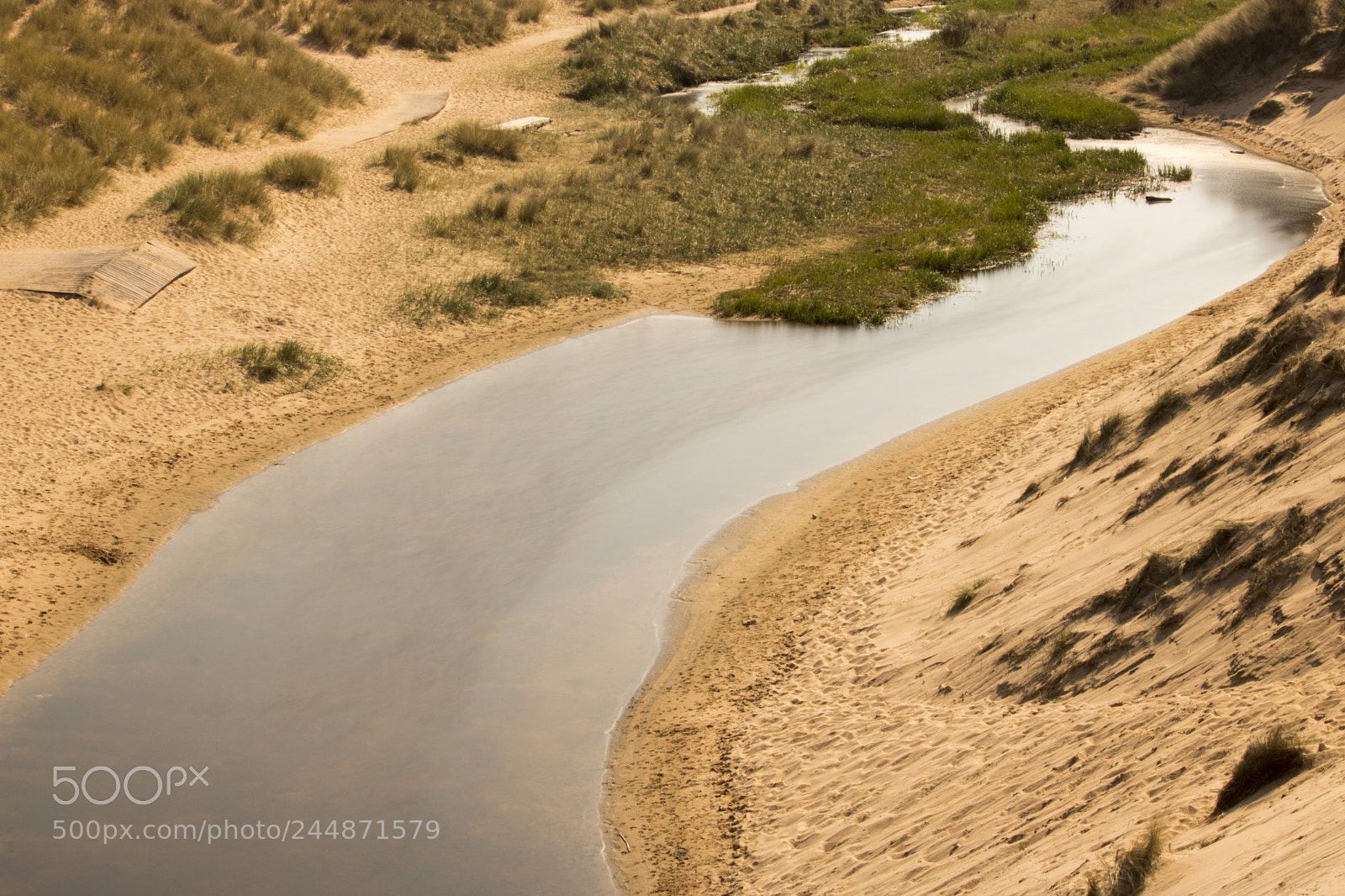 Canon EOS 750D (EOS Rebel T6i / EOS Kiss X8i) sample photo. Stream running through balmedie photography