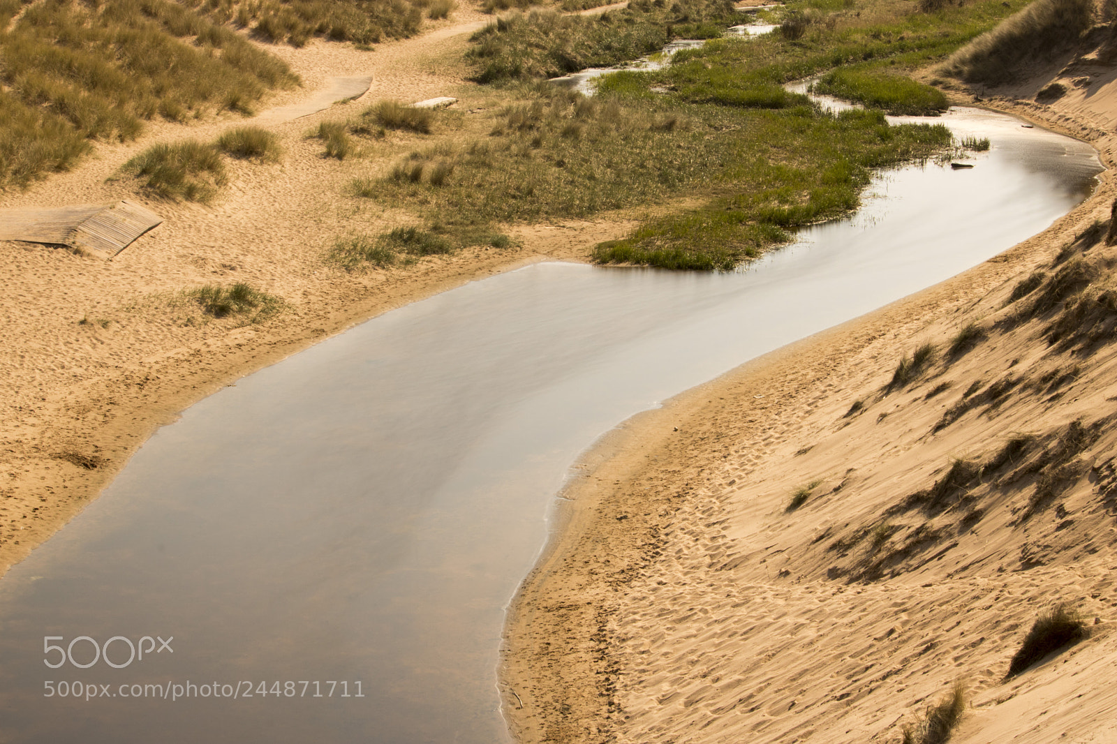 Canon EOS 750D (EOS Rebel T6i / EOS Kiss X8i) sample photo. Stream running through balmedie photography