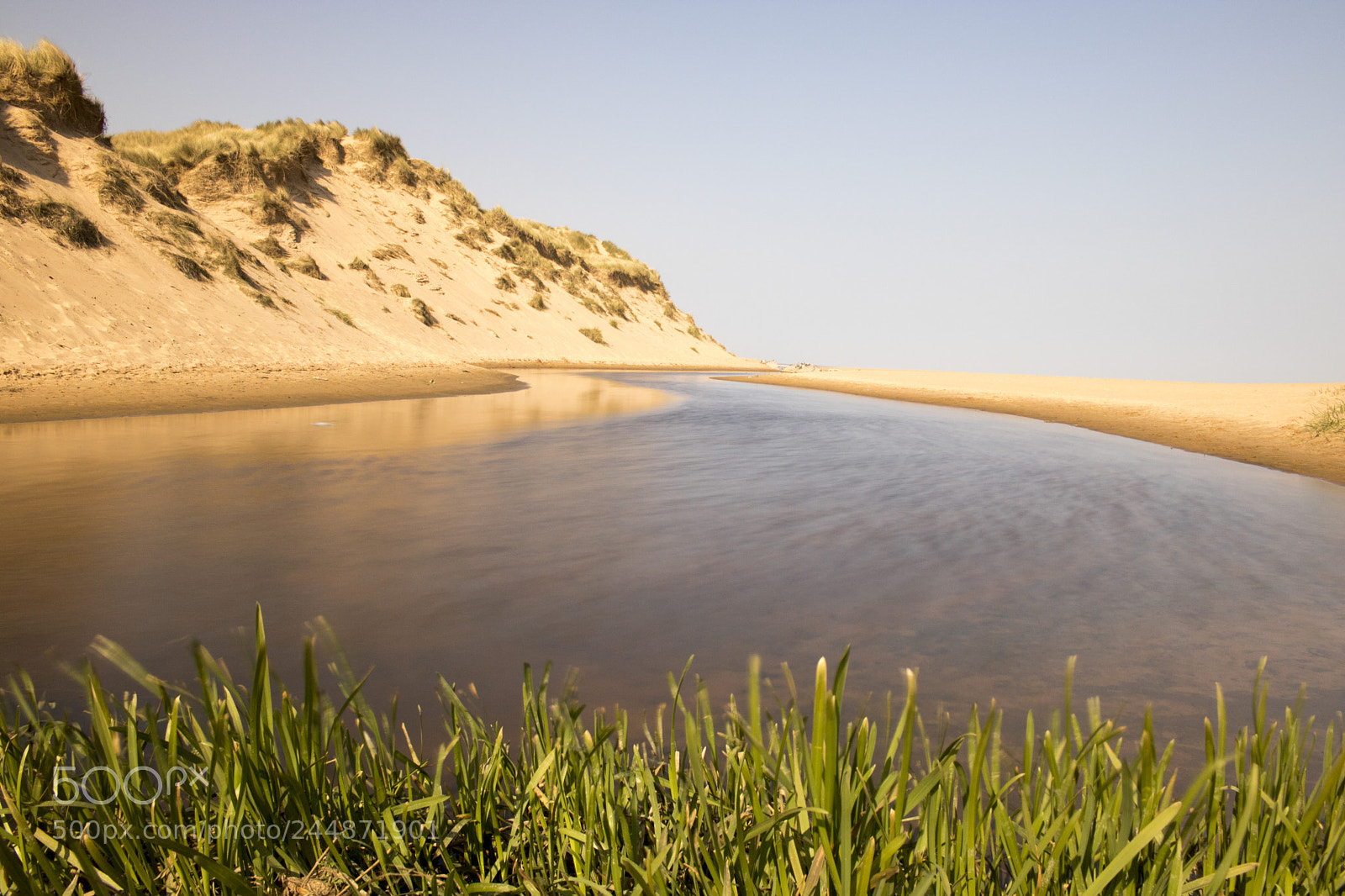 Canon EOS 750D (EOS Rebel T6i / EOS Kiss X8i) sample photo. Stream running through balmedie photography