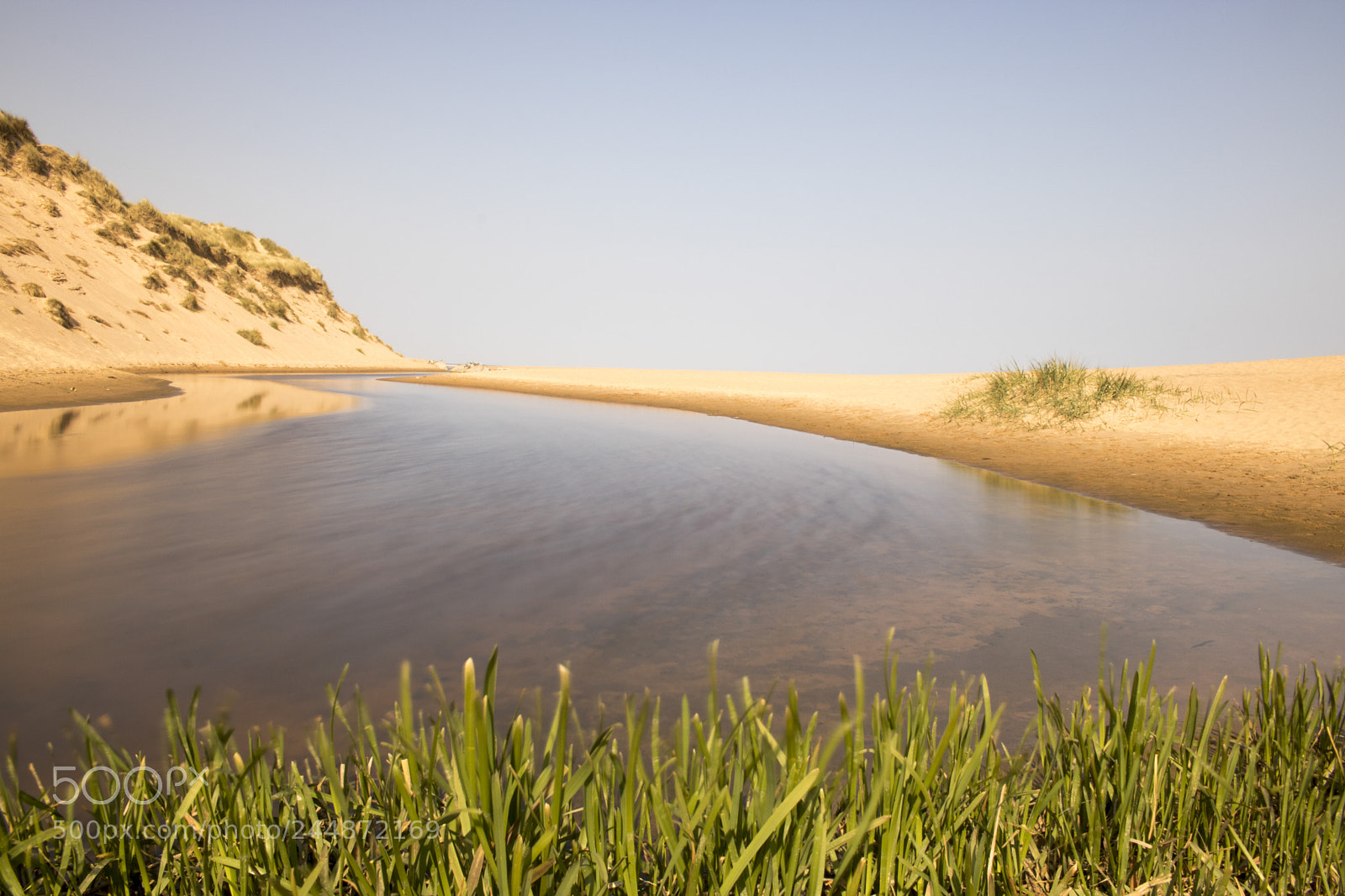 Canon EOS 750D (EOS Rebel T6i / EOS Kiss X8i) sample photo. Stream running through balmedie photography