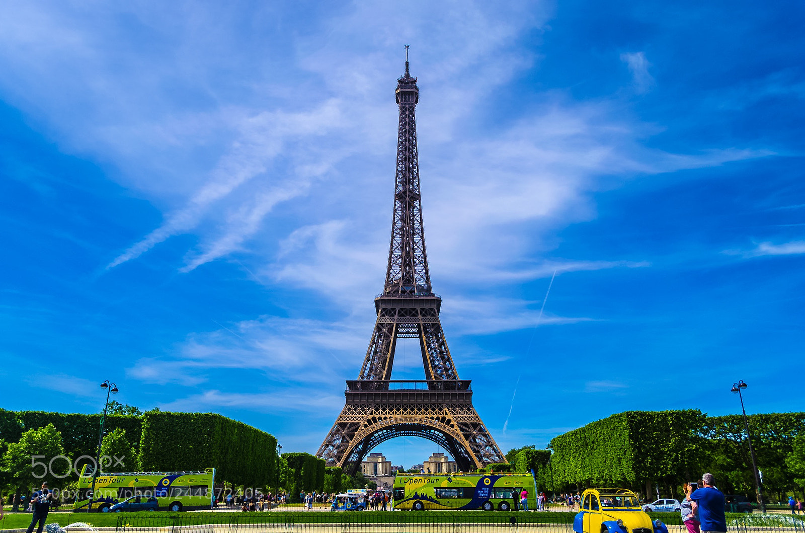 Nikon D5100 sample photo. Eiffel tower photography