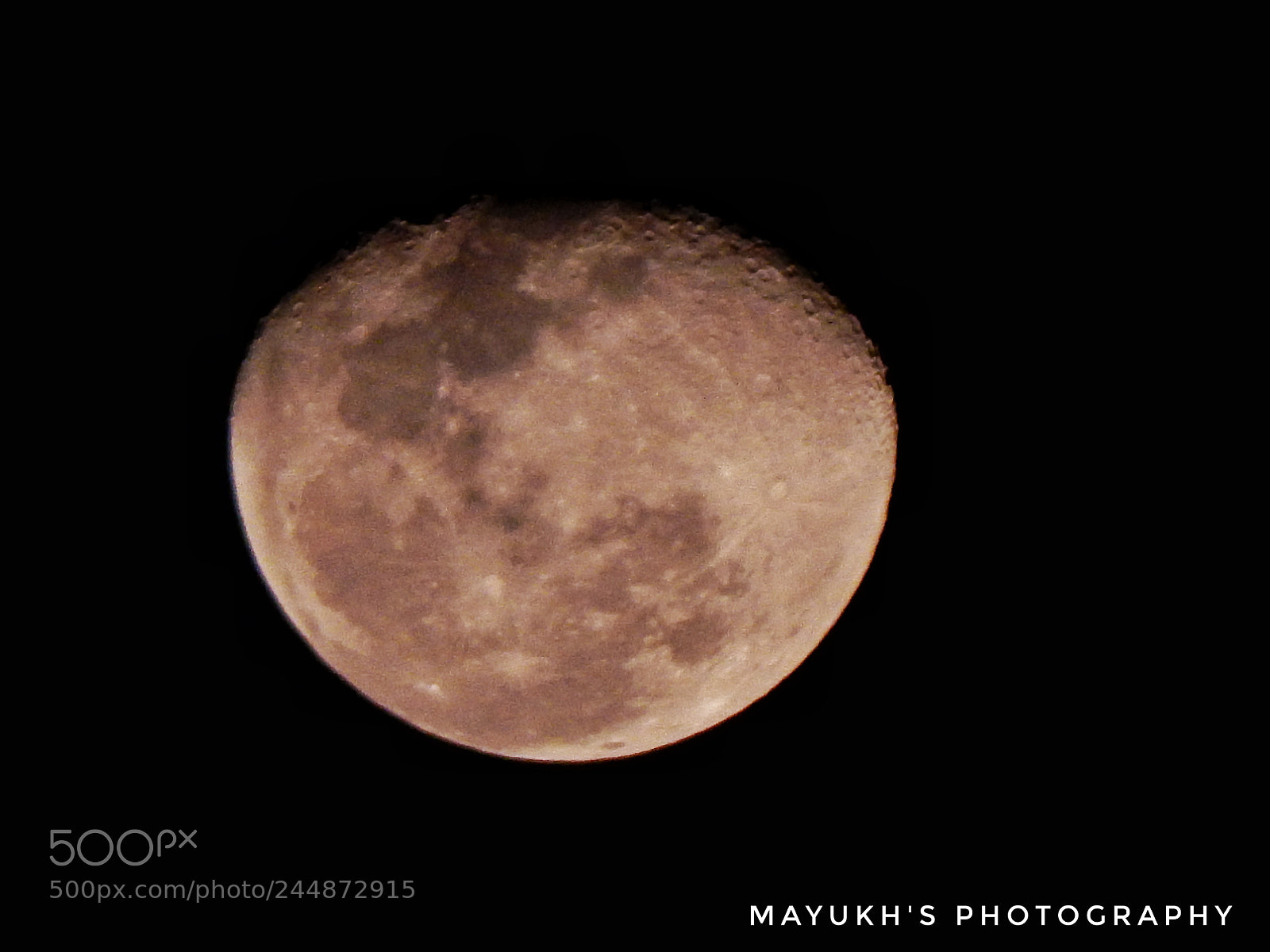 Nikon Coolpix L830 sample photo. Moon from my house. photography