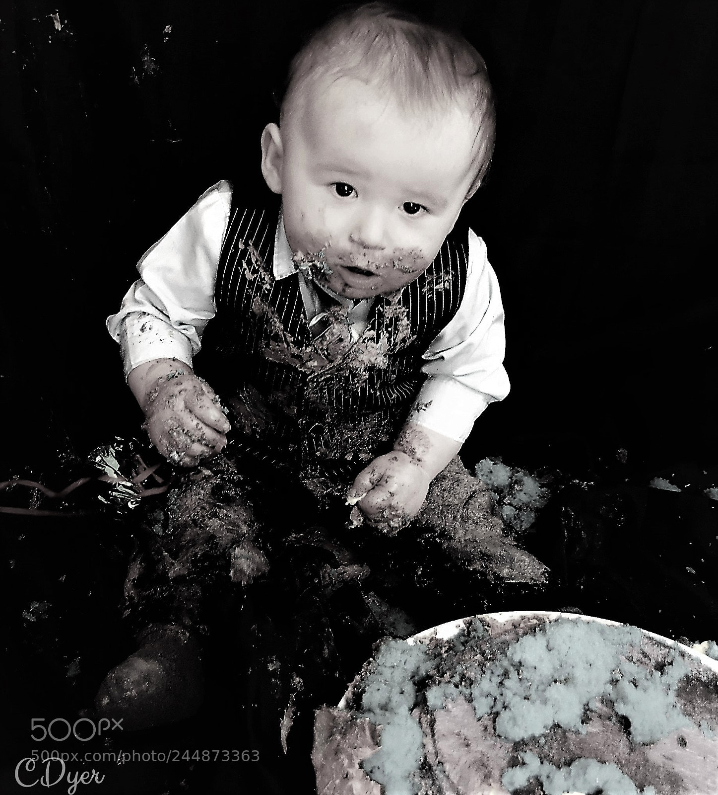 Nikon D5600 sample photo. Cake smash photography