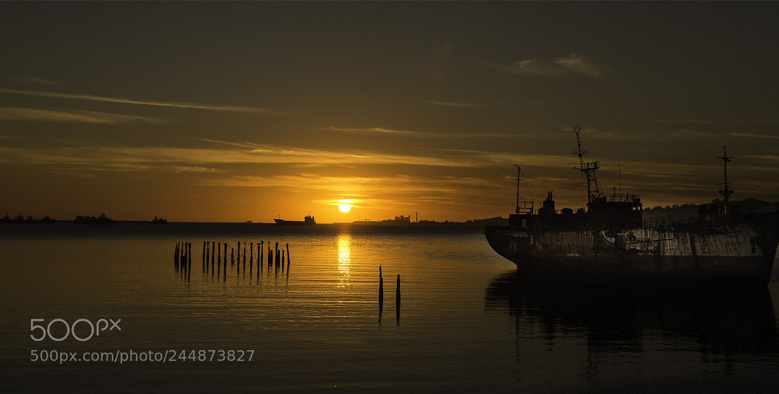 Nikon D7100 sample photo. Atardecer en el puerto photography