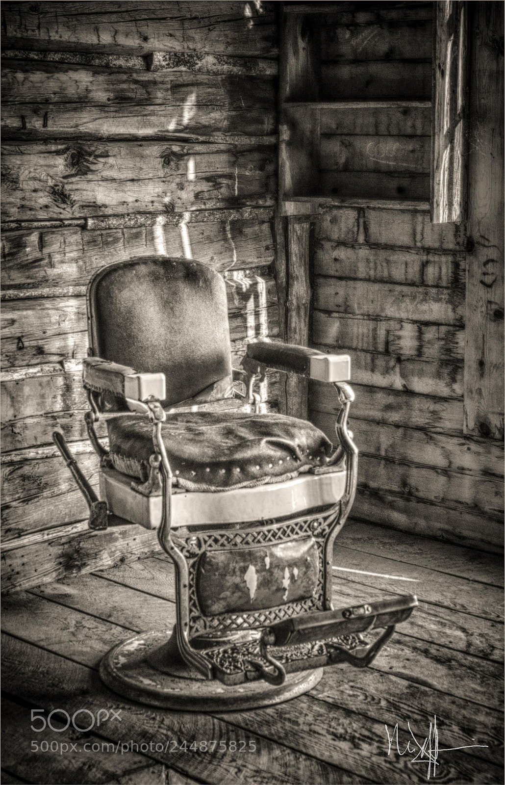 Canon EOS 40D sample photo. Bannack barber shop photography