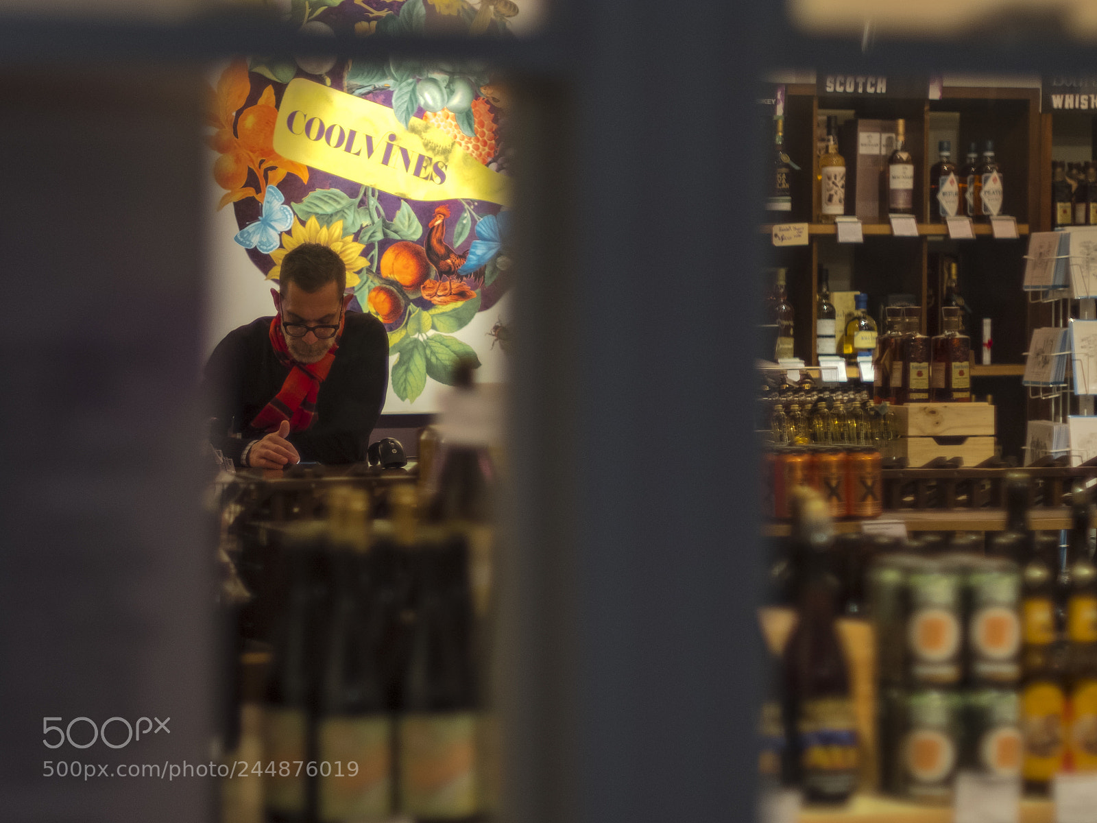 Fujifilm X-E3 sample photo. Liquor store photography