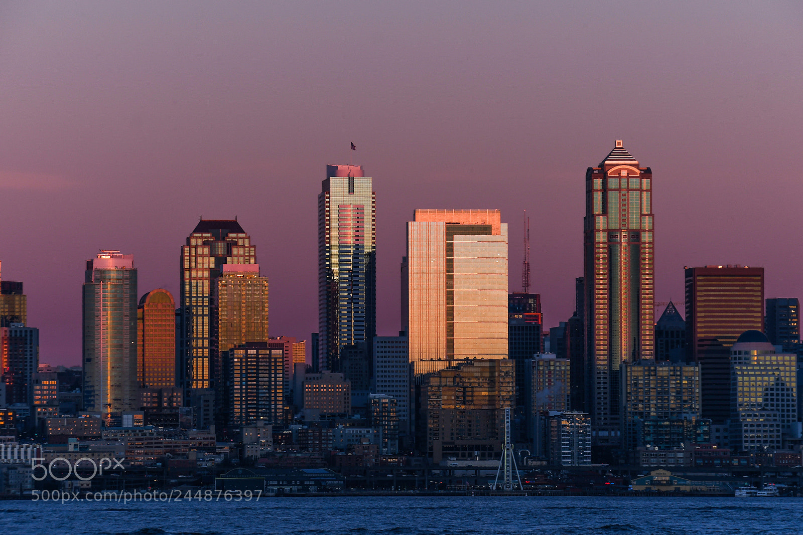 Nikon D500 sample photo. Seattle cityscape from west photography