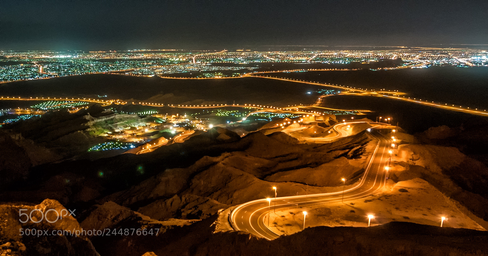Nikon D300S sample photo. Jebel hafeet, uae photography