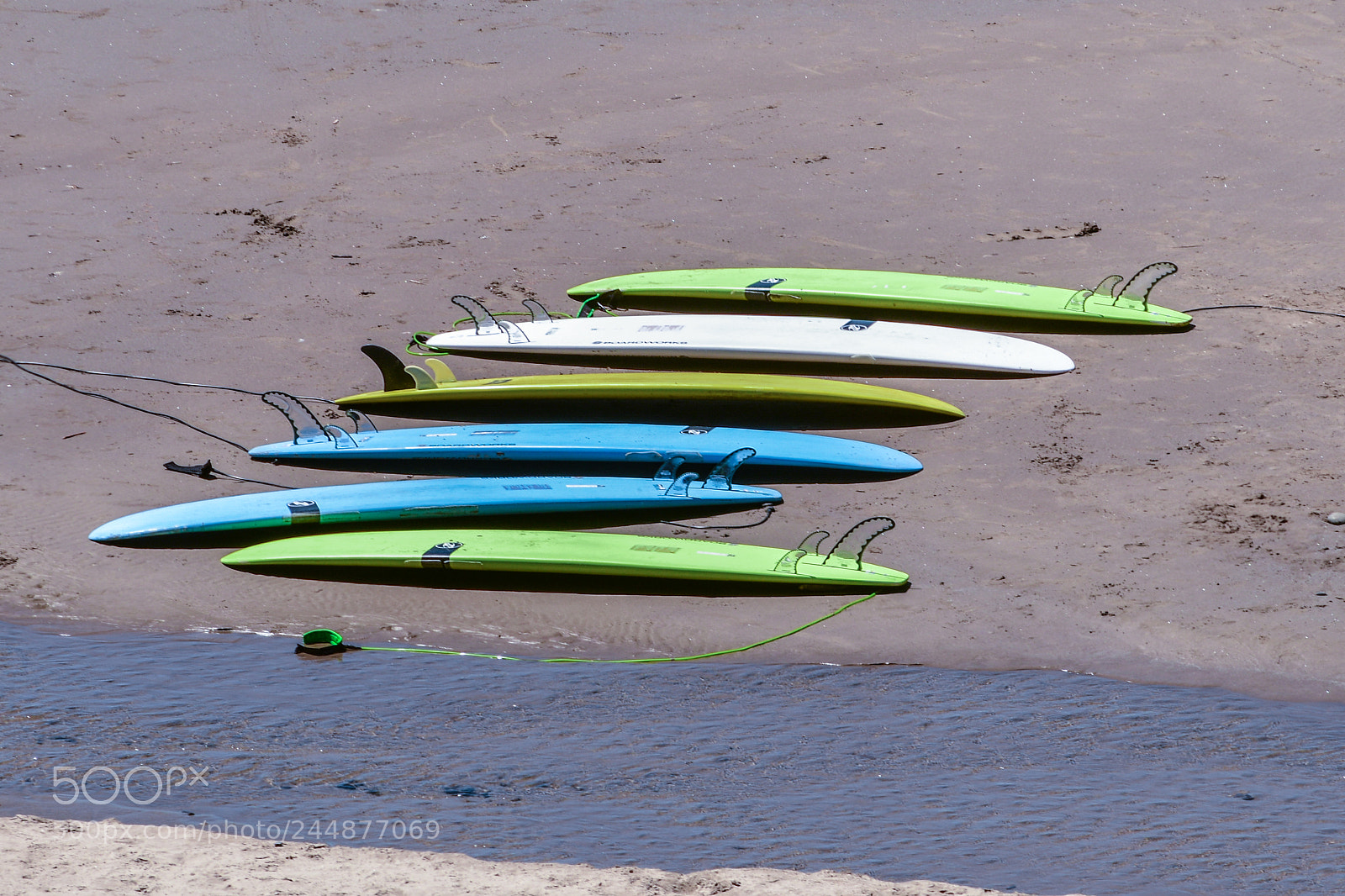 Nikon D500 sample photo. Surfboards photography