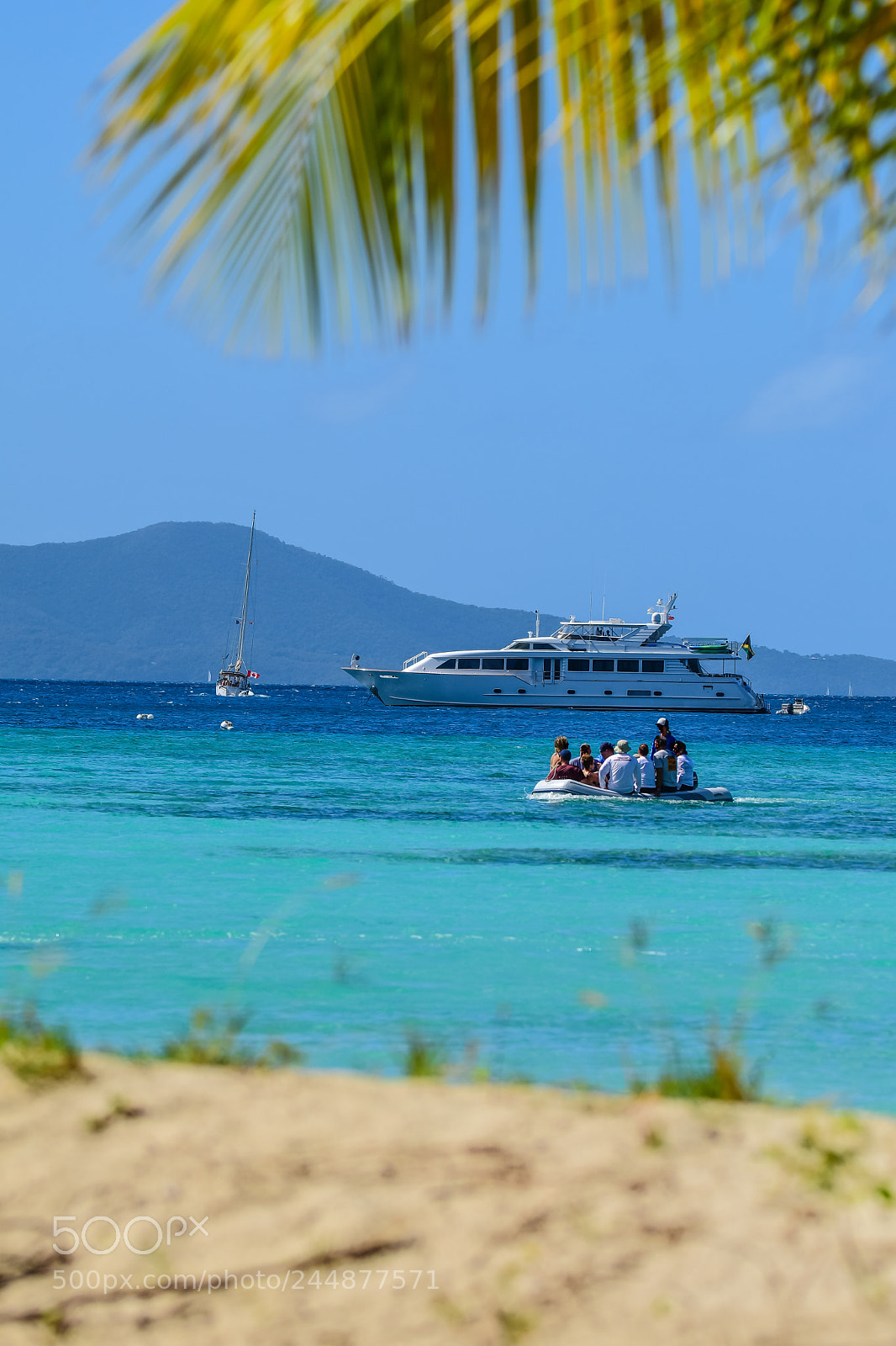 Nikon D500 sample photo. Megayacht crew coming ashore photography