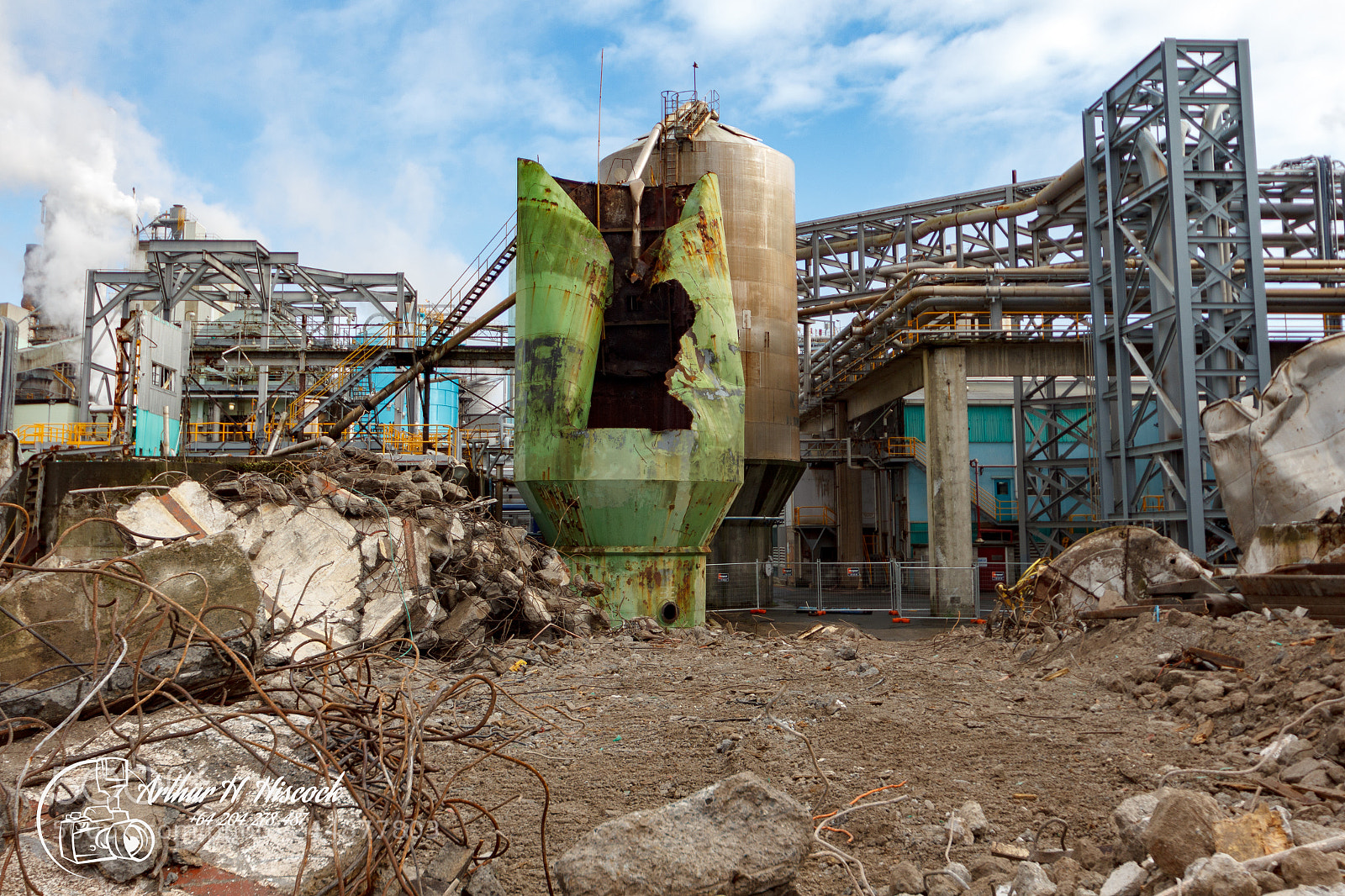 Canon EOS 60D sample photo. Demolition photography