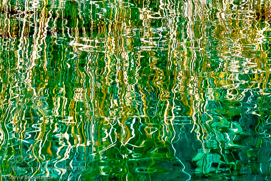 Sony a7R III sample photo. Reflected squiggles photography