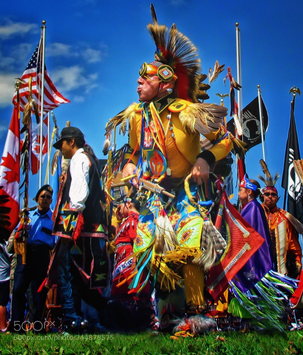 Canon PowerShot G11 sample photo. Warrior dance photography