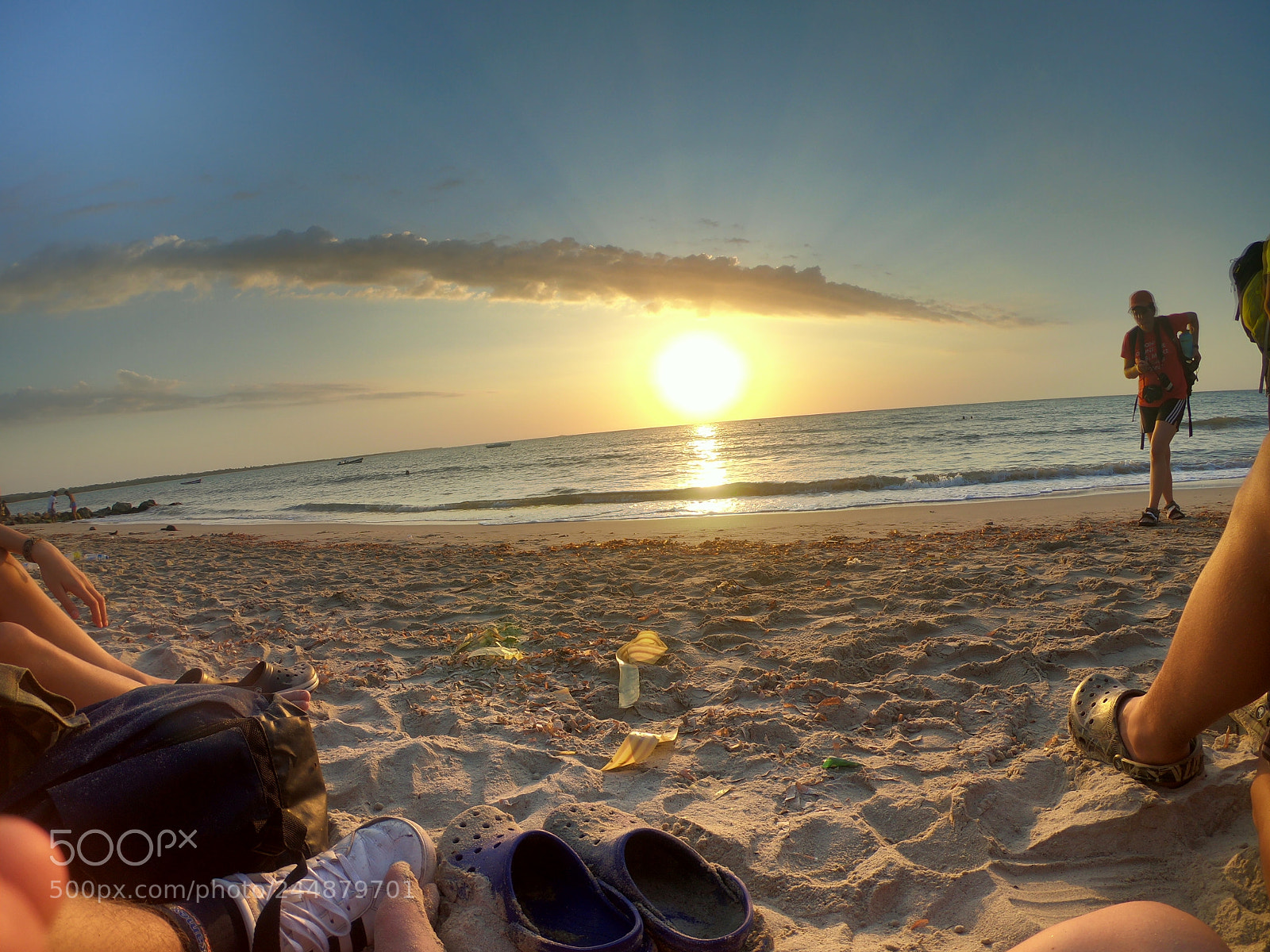 GoPro Hero6 Black sample photo. The sun meets the photography