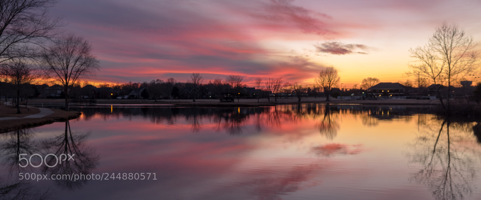 Fujifilm X-E2 sample photo. Lake sunset photography
