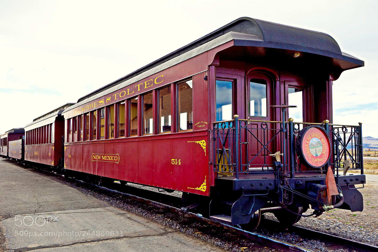 Sony Cyber-shot DSC-RX100 sample photo. Cumbres and toltec caboose photography