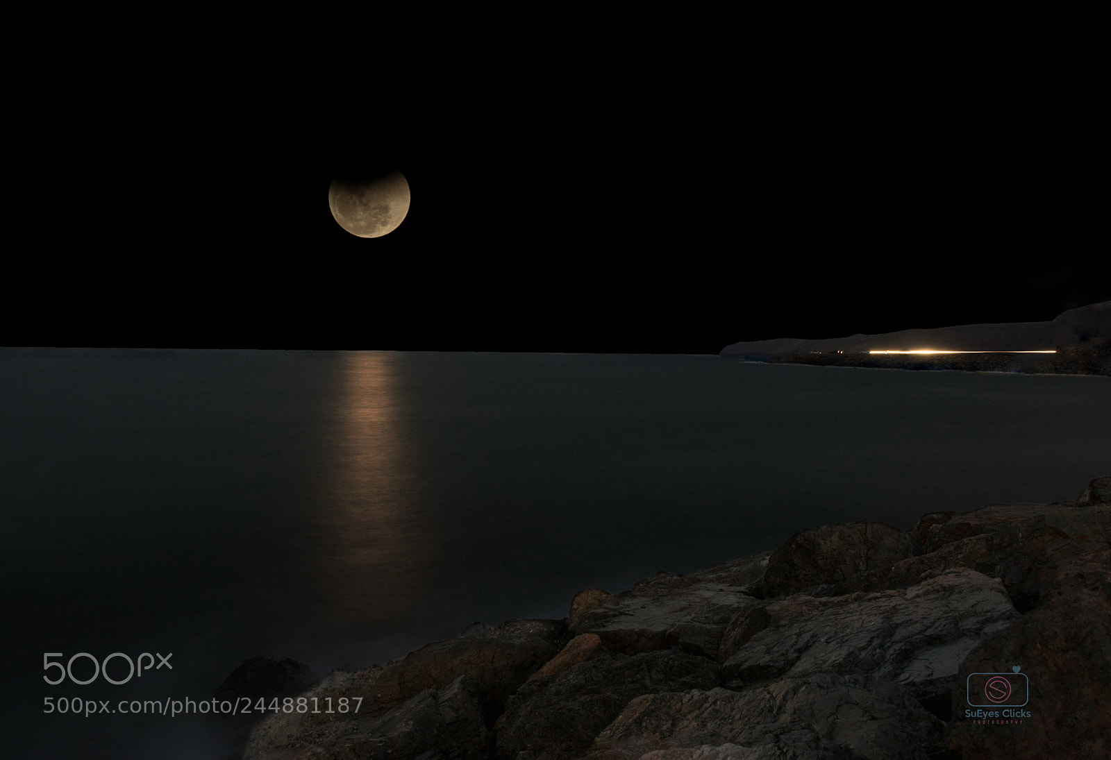 Nikon D800E sample photo. Lunar eclipse 2018 photography
