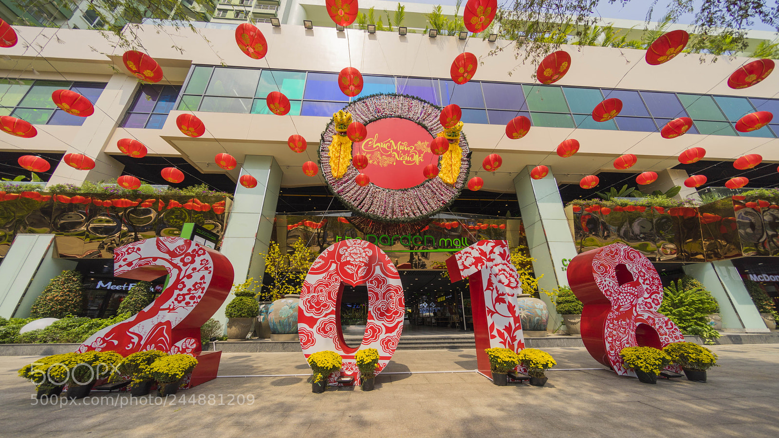 Sony a7 II sample photo. The garden mall 2018 photography
