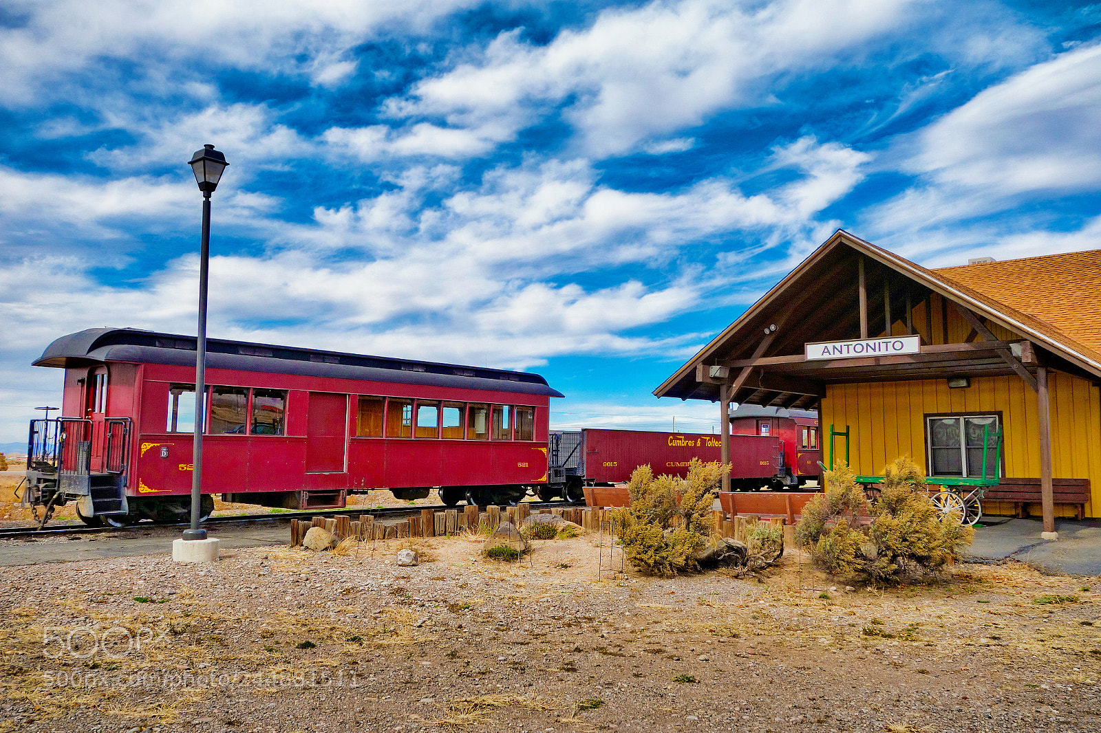 Sony Cyber-shot DSC-RX100 sample photo. Antonito train station photography