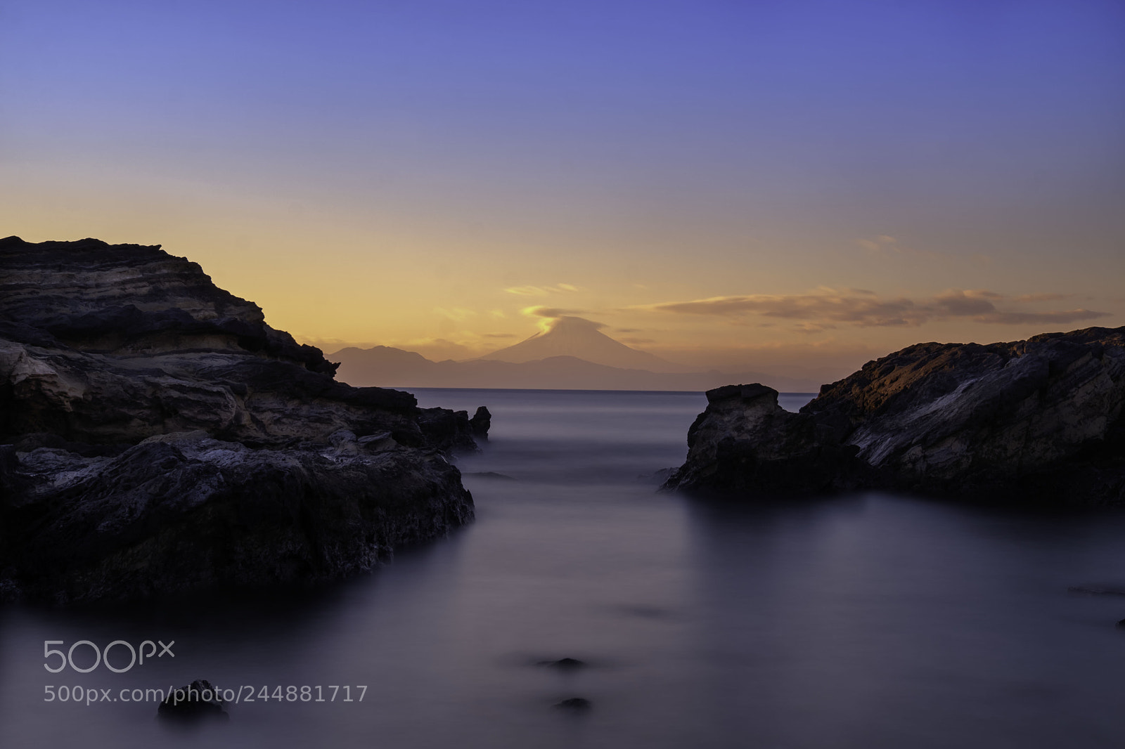 Fujifilm X-T2 sample photo. Fuji at sunset. photography
