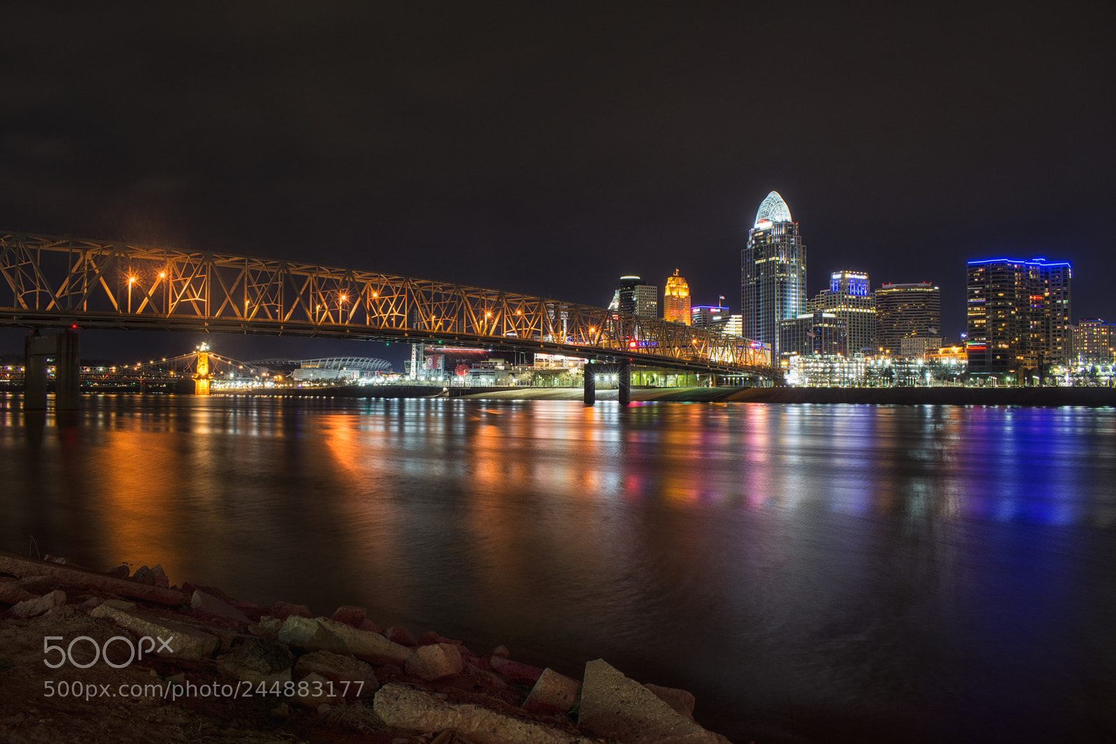 Nikon D7200 sample photo. Cincinnati cityscape photography