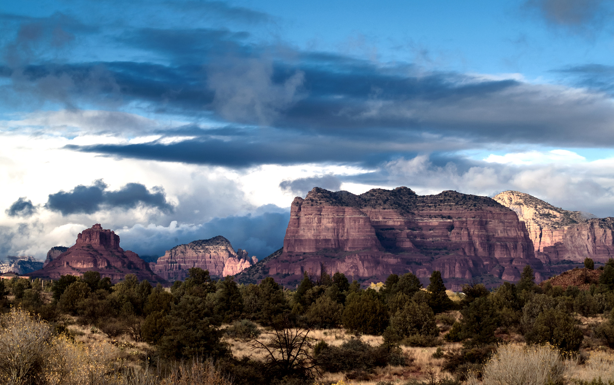 Fujifilm FinePix S2 Pro sample photo. Bell rock & courthouse butte photography