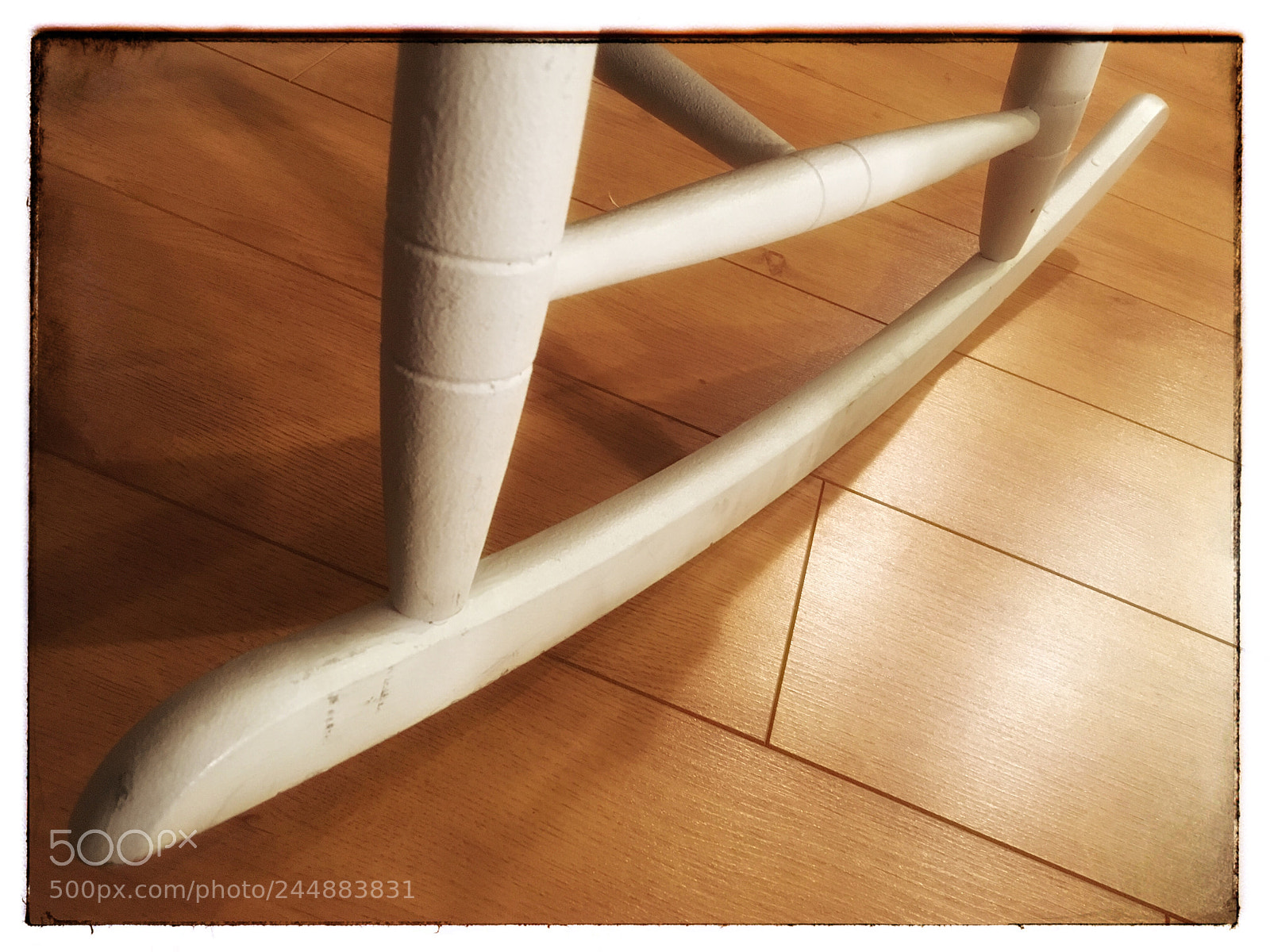 Apple iPhone SE sample photo. Rocker on hardwood. photography