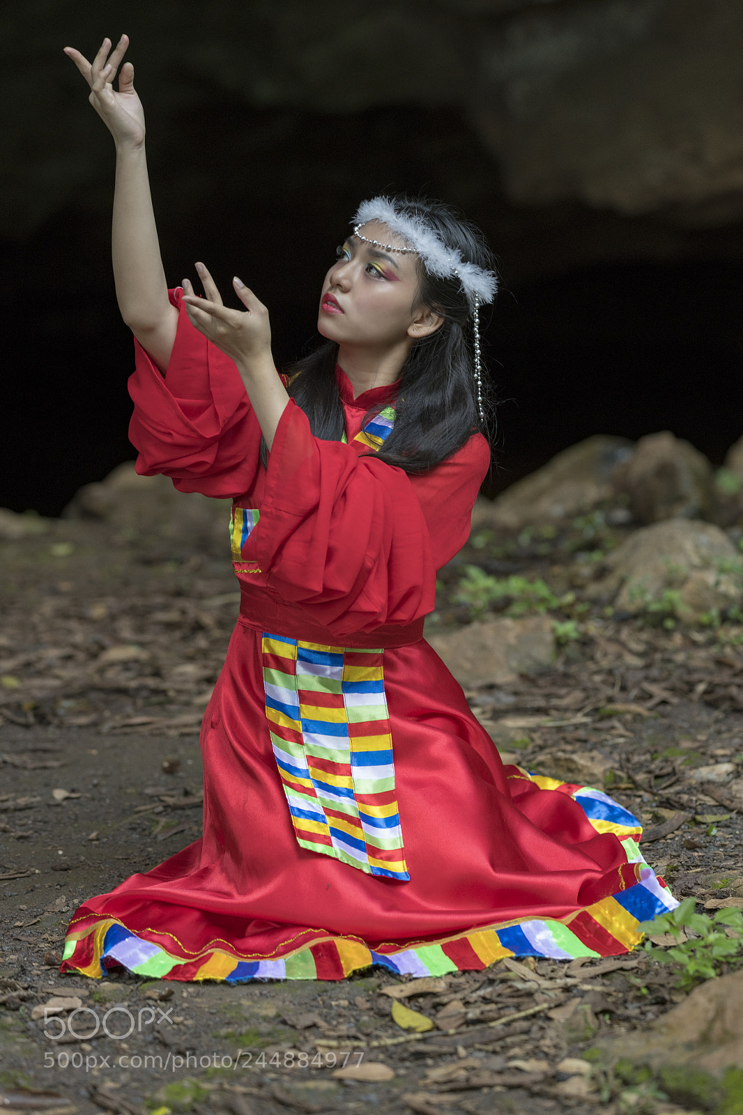 Nikon D850 sample photo. Posing in a garden photography