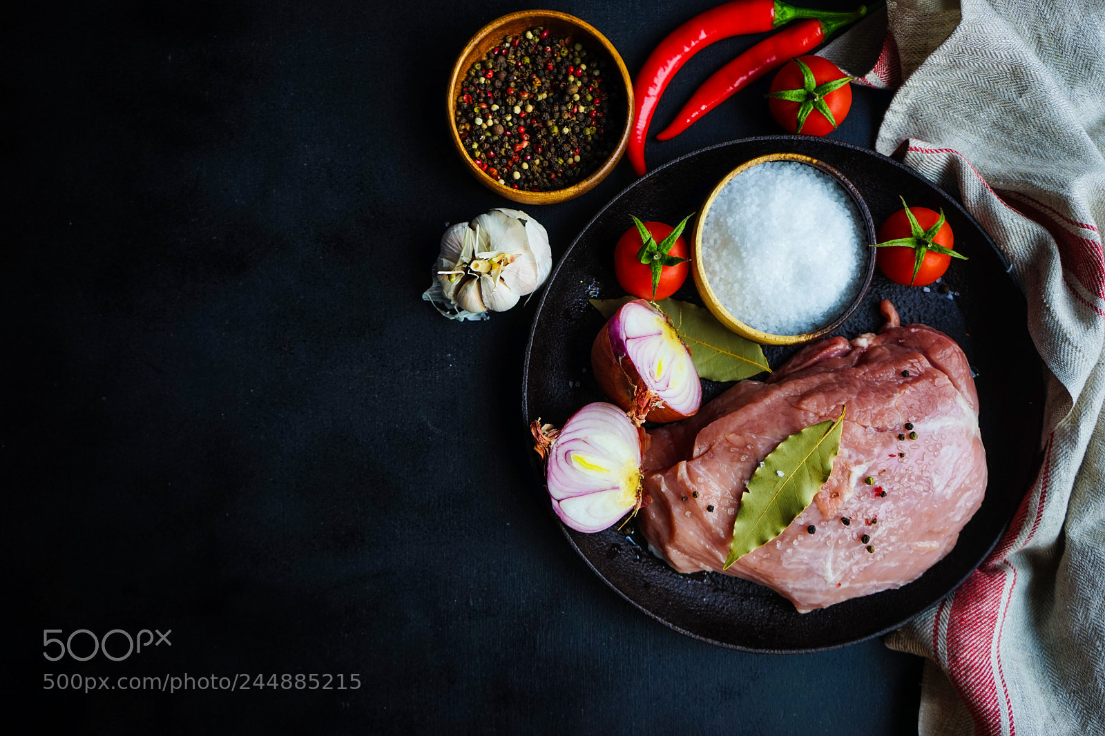 Sony a7 sample photo. Ingredients for souzi dish photography