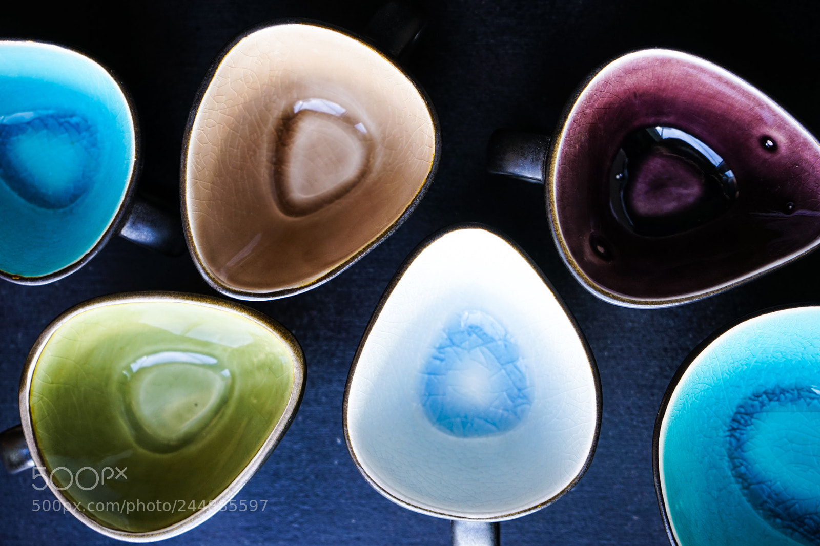 Sony a7 sample photo. Empty rustic cups photography