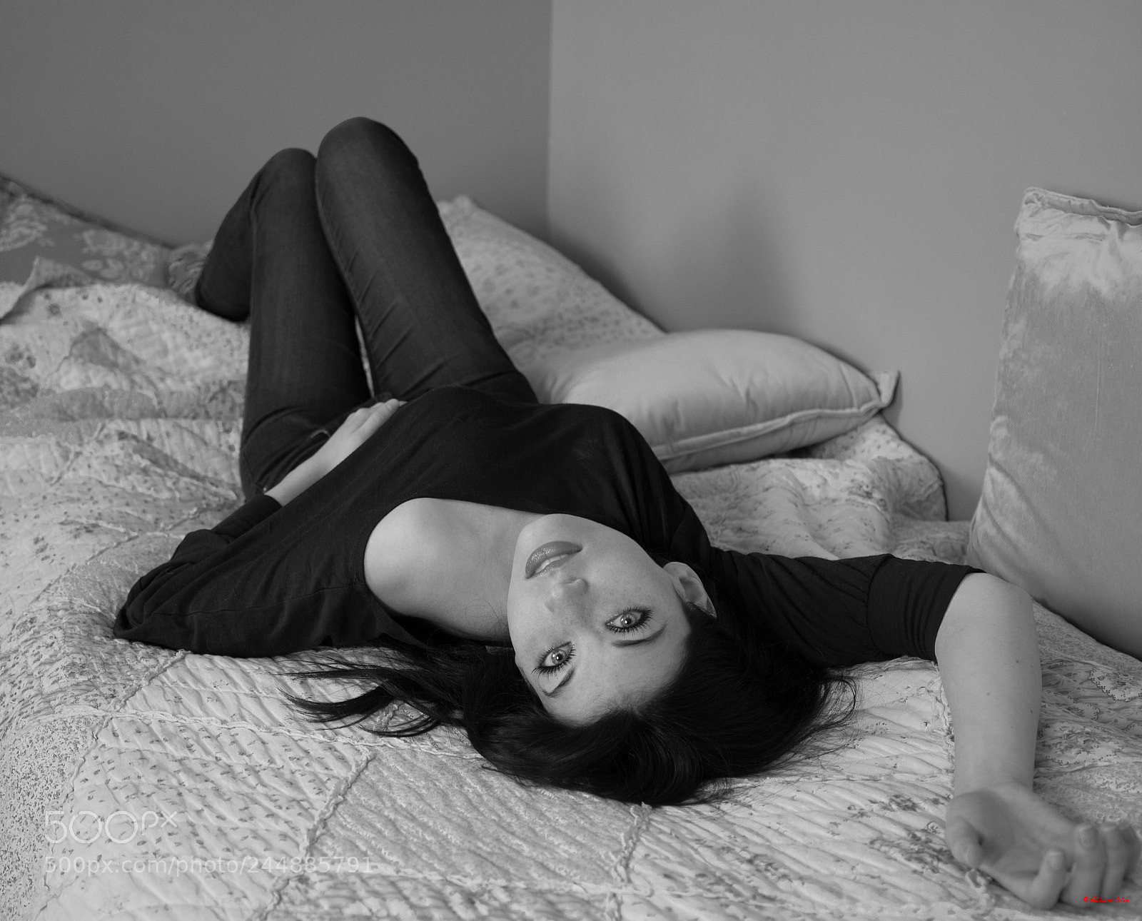 Nikon D610 sample photo. Parisian girl photography