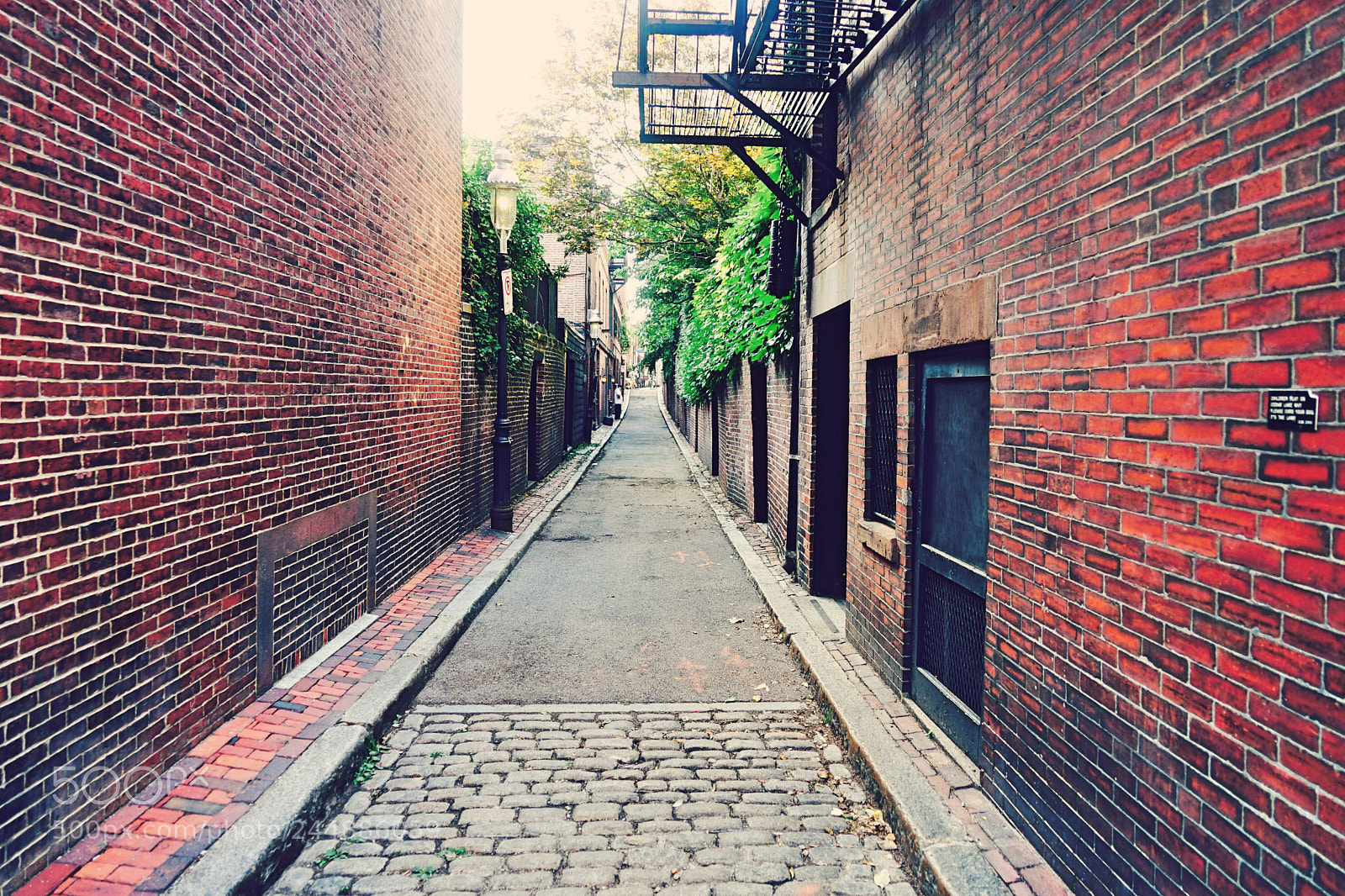 Sony a7 II sample photo. Acorn street boston, ma photography