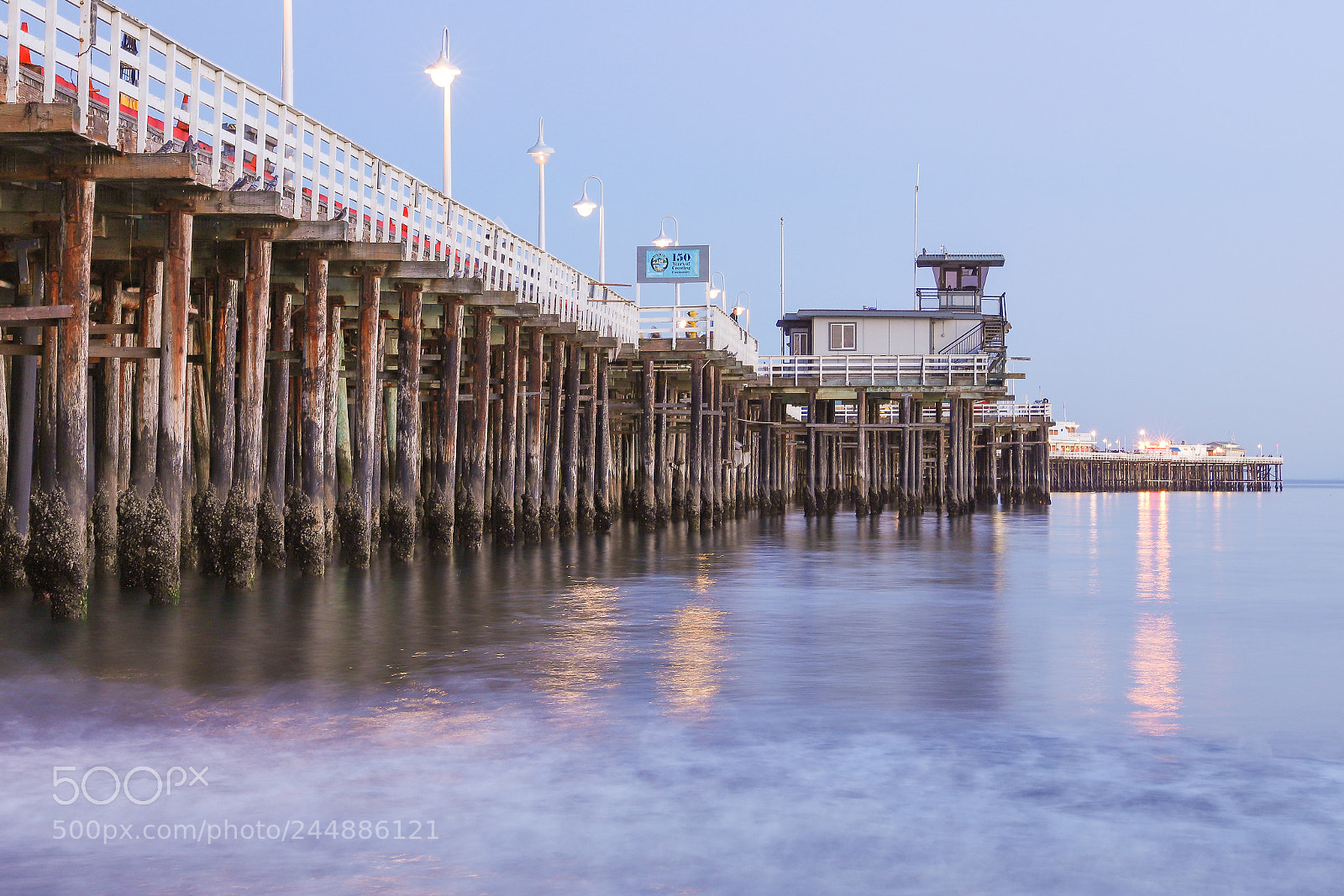 Canon EOS 6D Mark II sample photo. Santa cruz wharf photography