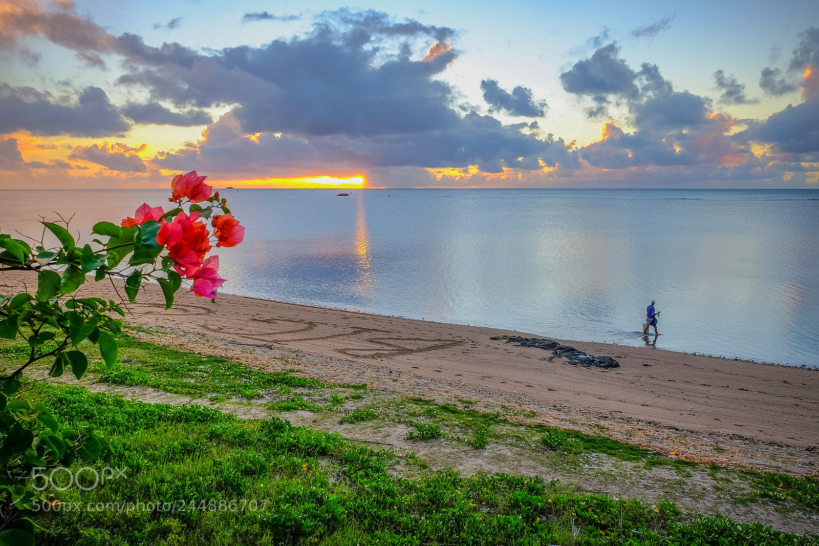 Fujifilm X70 sample photo. Sunset in rodrigues island photography