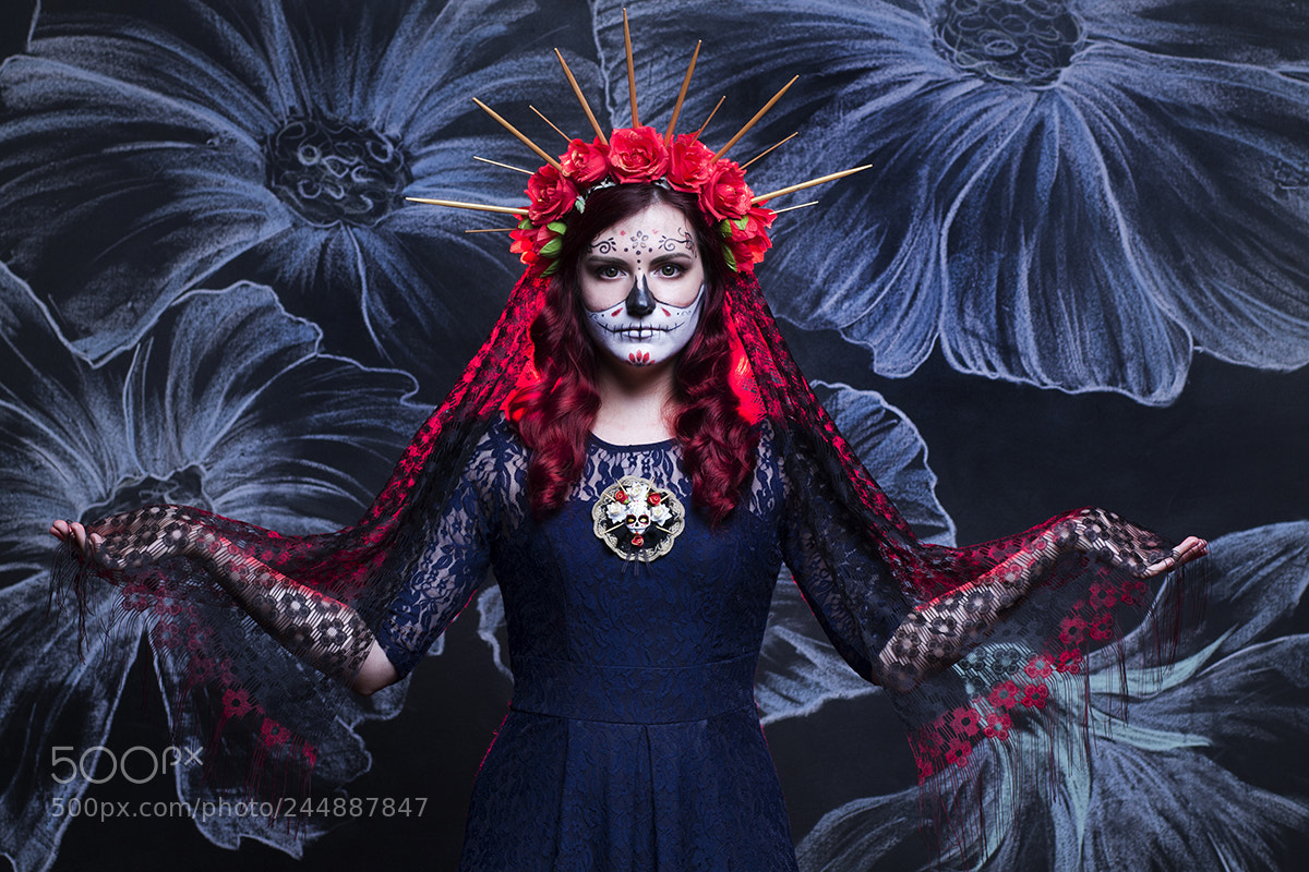Canon EOS 1100D (EOS Rebel T3 / EOS Kiss X50) sample photo. Santa muerte photography