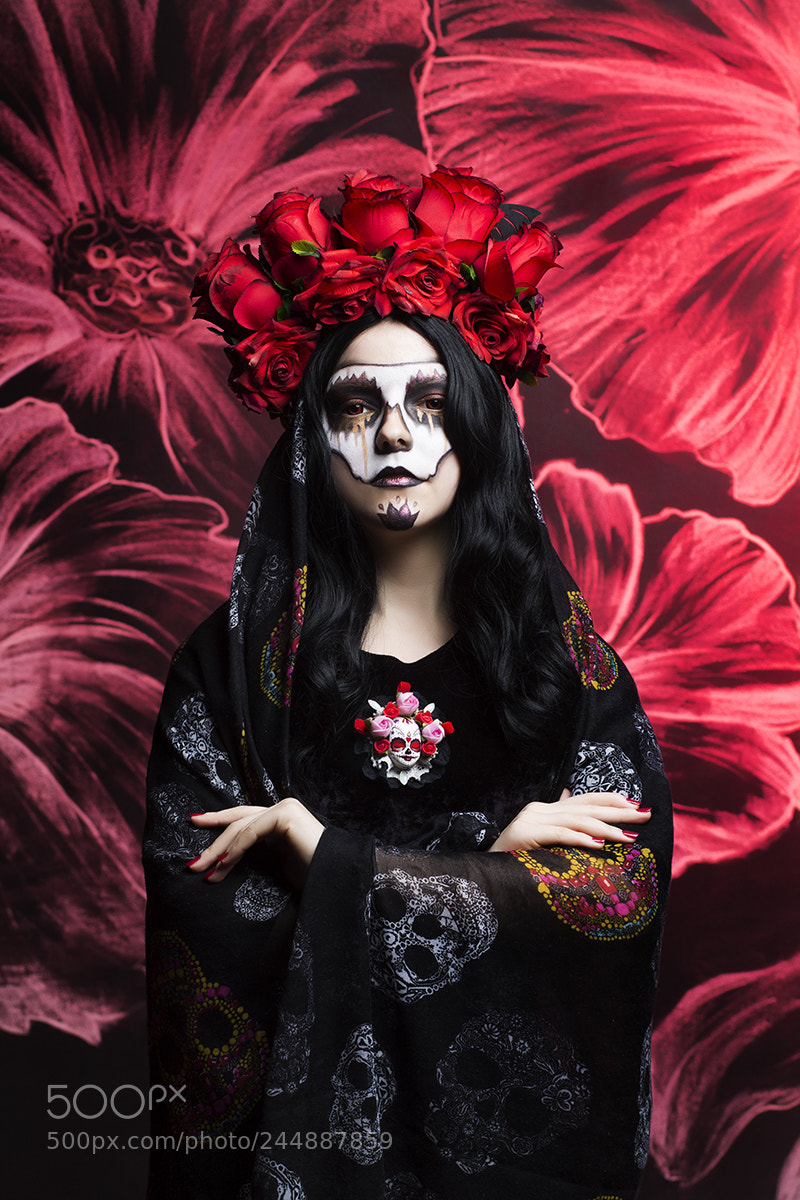 Canon EOS 1100D (EOS Rebel T3 / EOS Kiss X50) sample photo. Santa muerte photography