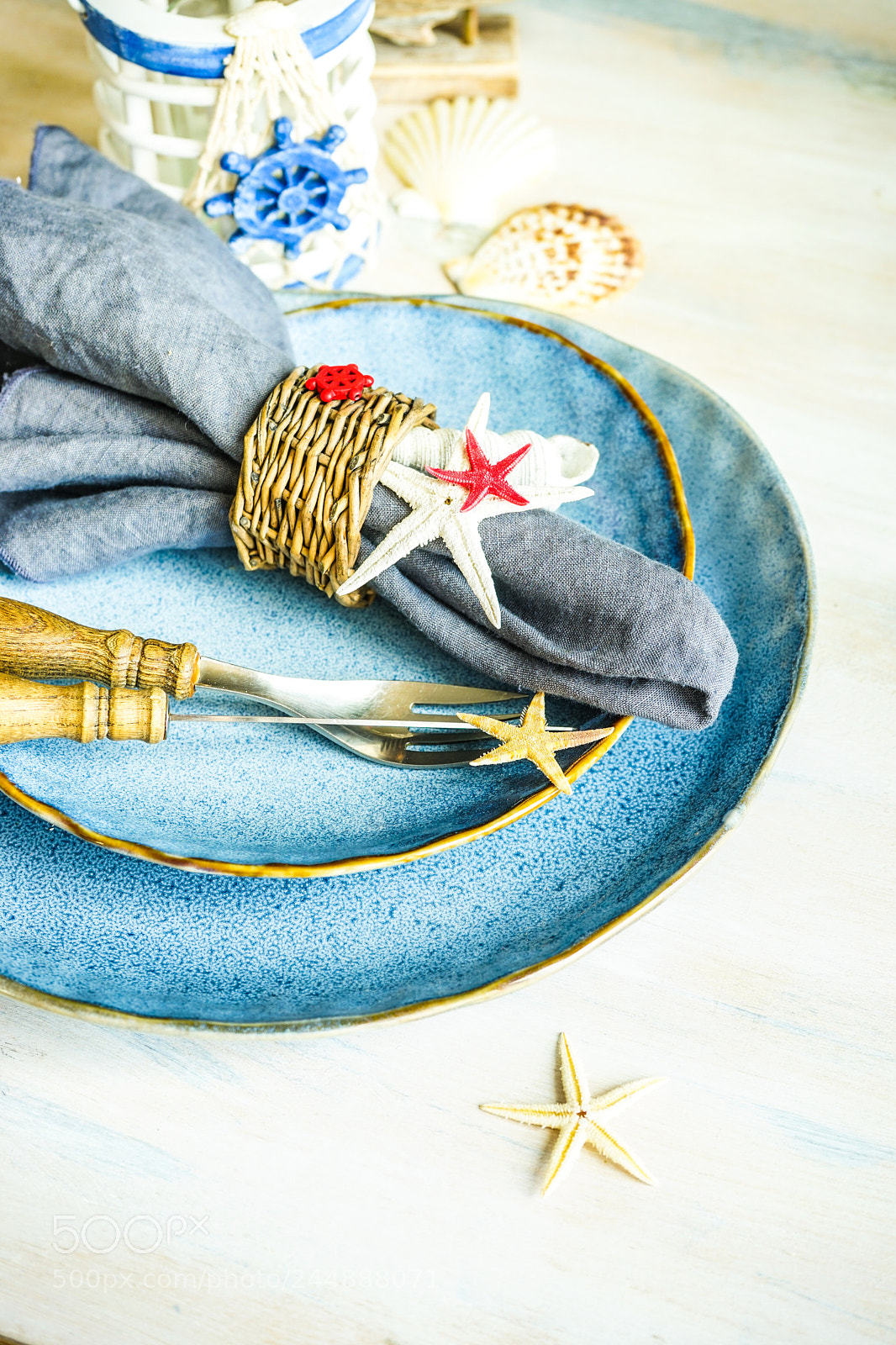 Sony a7 sample photo. Summertime table setting photography