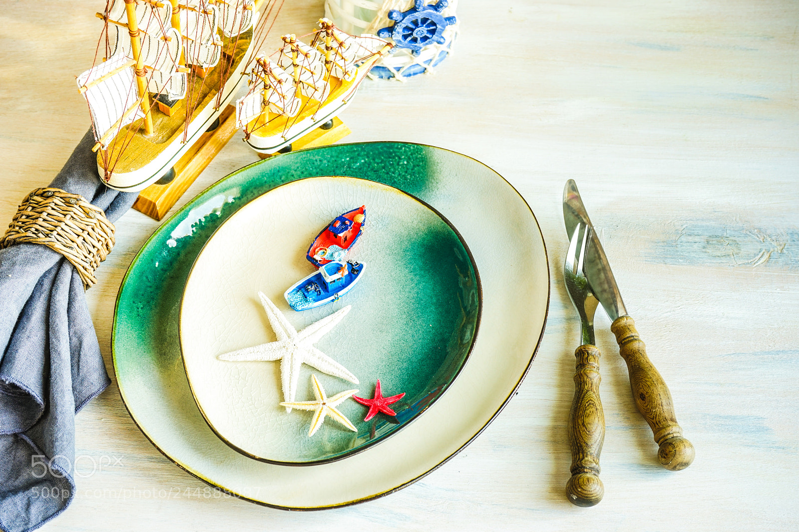 Sony a7 sample photo. Summertime table setting photography
