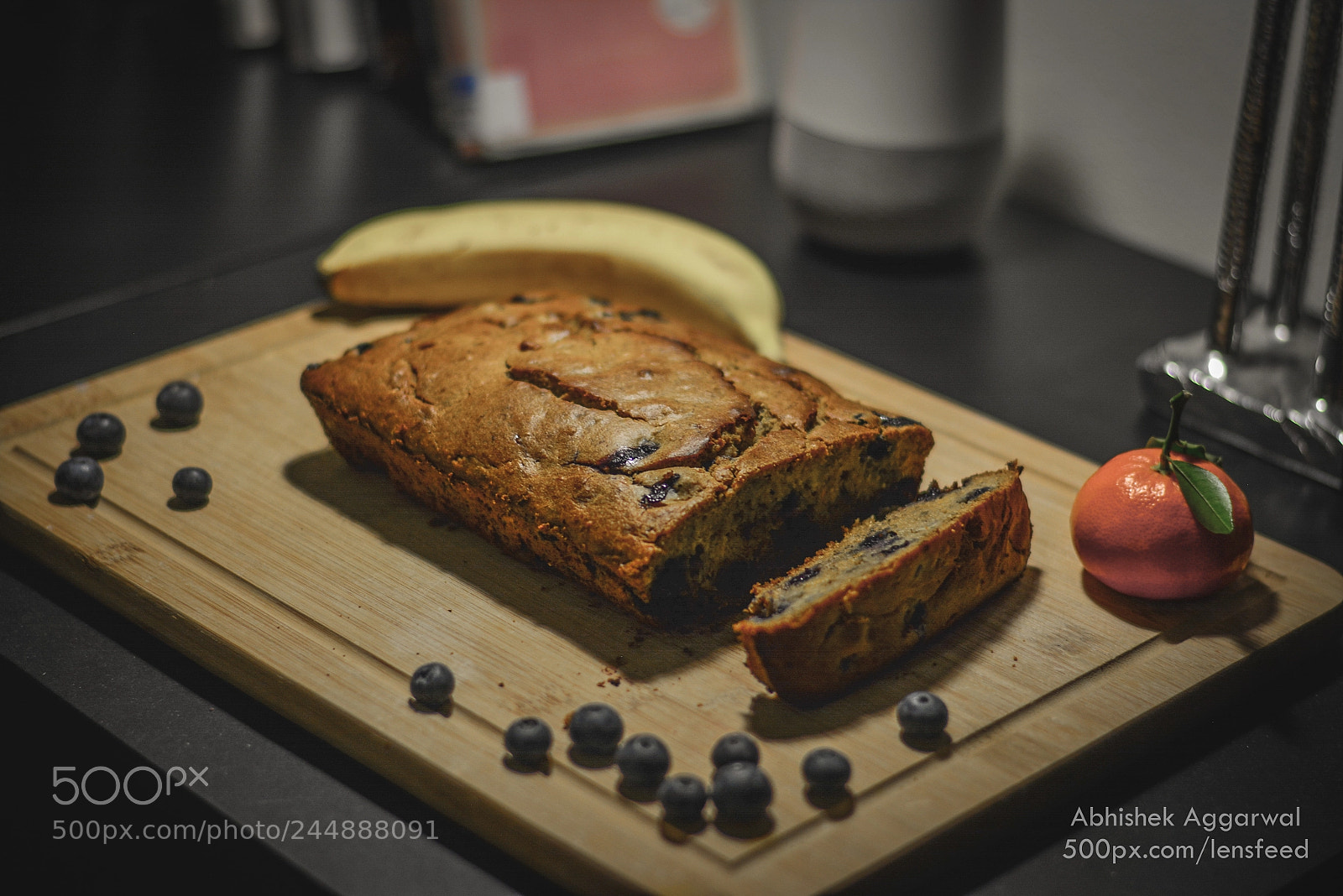 Nikon D7100 sample photo. Honey banana orange blueberry photography