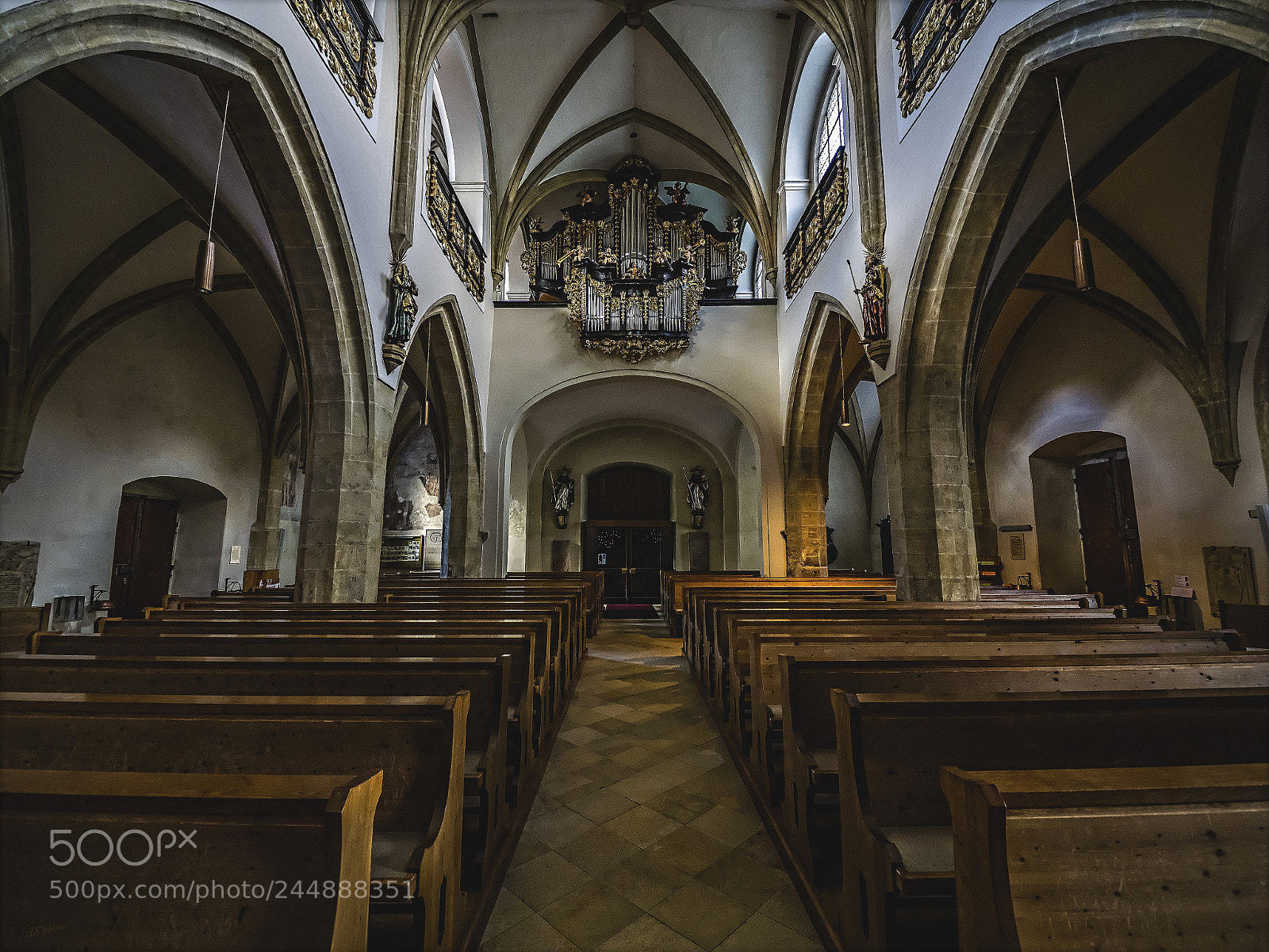 Olympus OM-D E-M1 sample photo. City parish church, freistadt photography