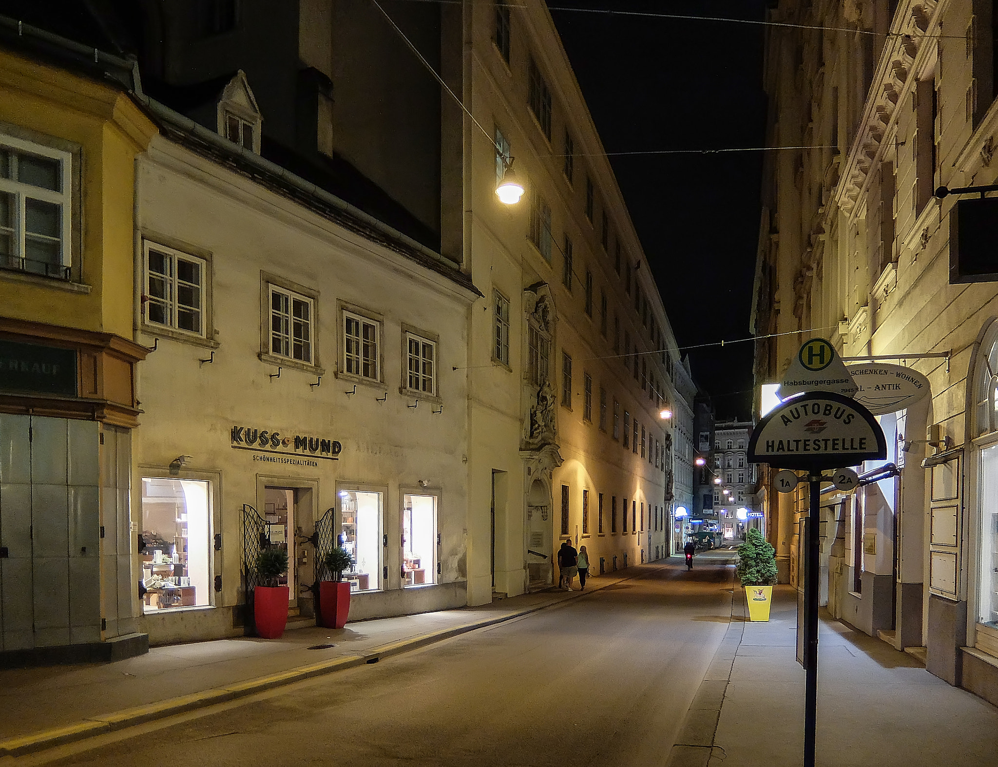 Fujifilm XQ1 sample photo. A street of old vienna. austria. photography