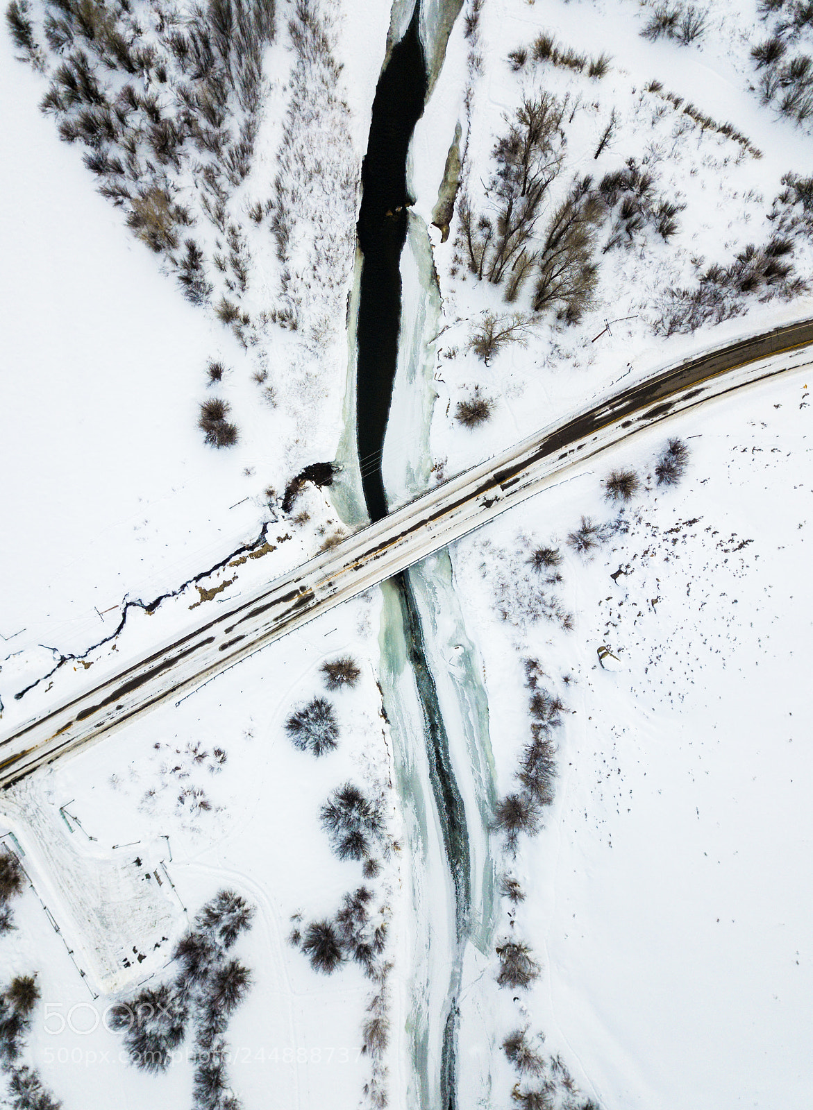 DJI FC220 sample photo. Bridge over colorado river photography