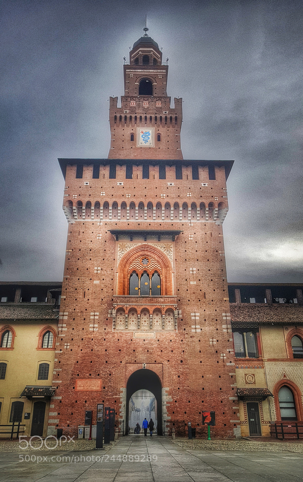 Samsung Galaxy S7 Edge sample photo. Castelo sforzesco photography