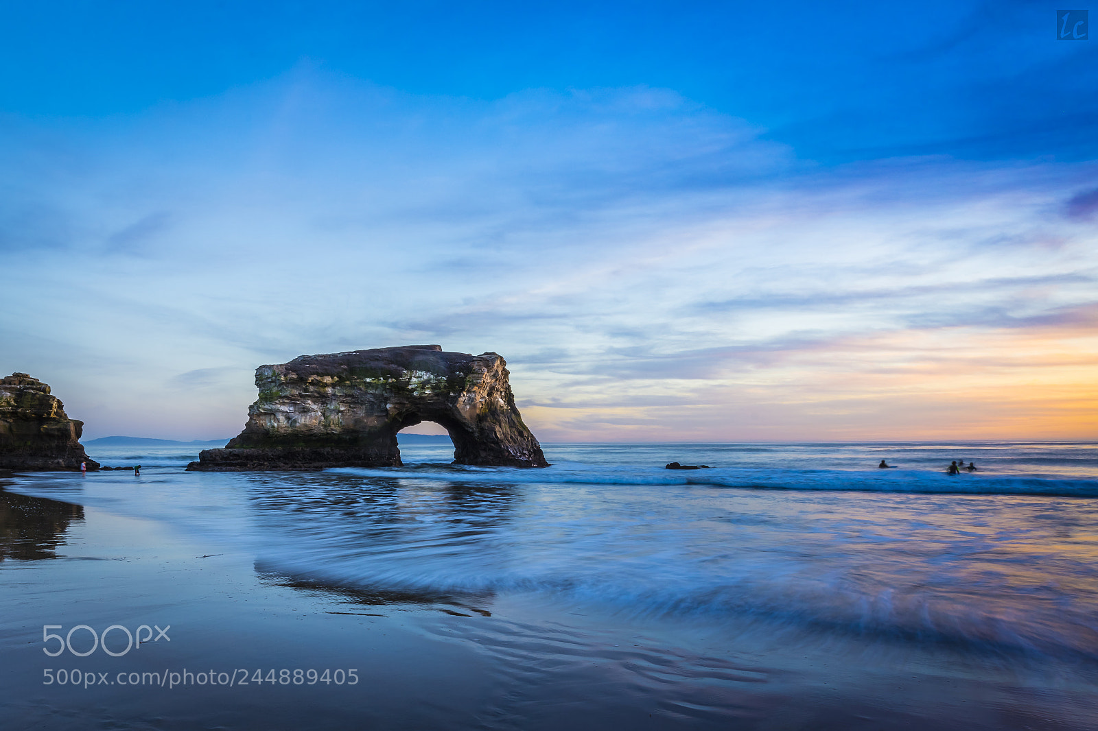 Canon EOS 5DS R sample photo. Natural bridges sunset photography