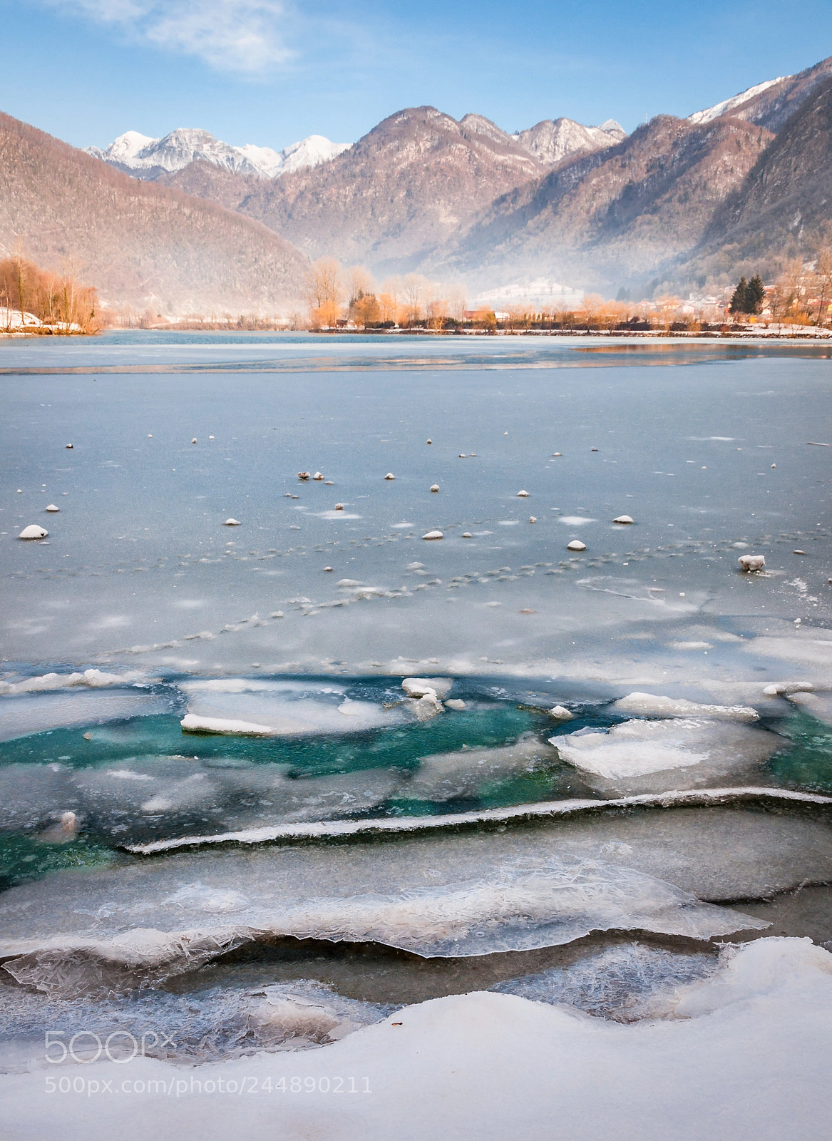 Nikon D90 sample photo. Jezero most na soci photography