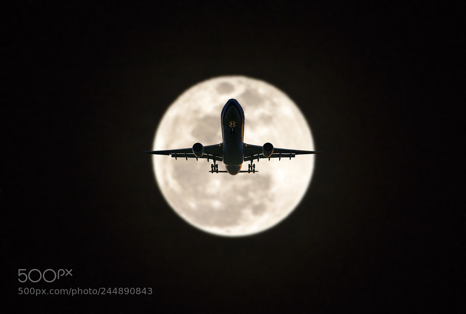 Nikon D850 sample photo. Super moon photography