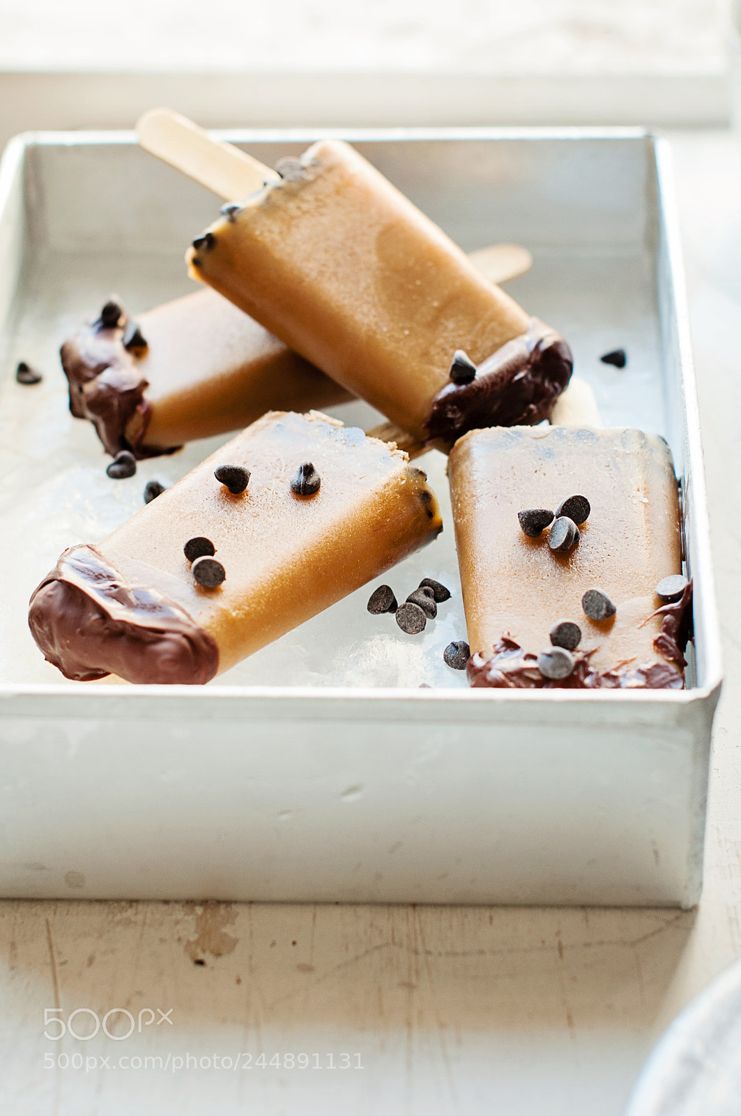 Nikon D90 sample photo. Coffee popsicles photography