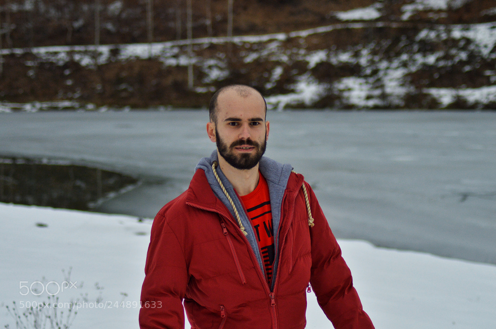 Nikon D3200 sample photo. Scared by the dogs. photography