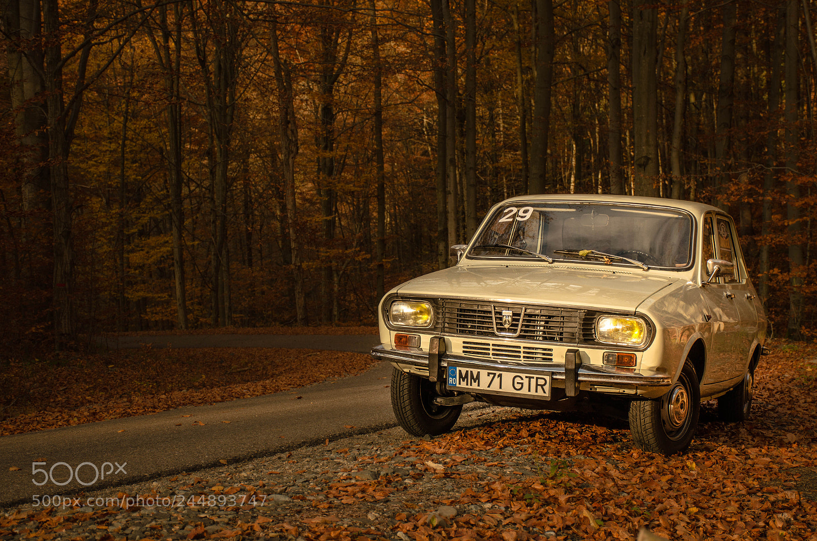 Nikon D5100 sample photo. Dacia 1300 autumn ride photography