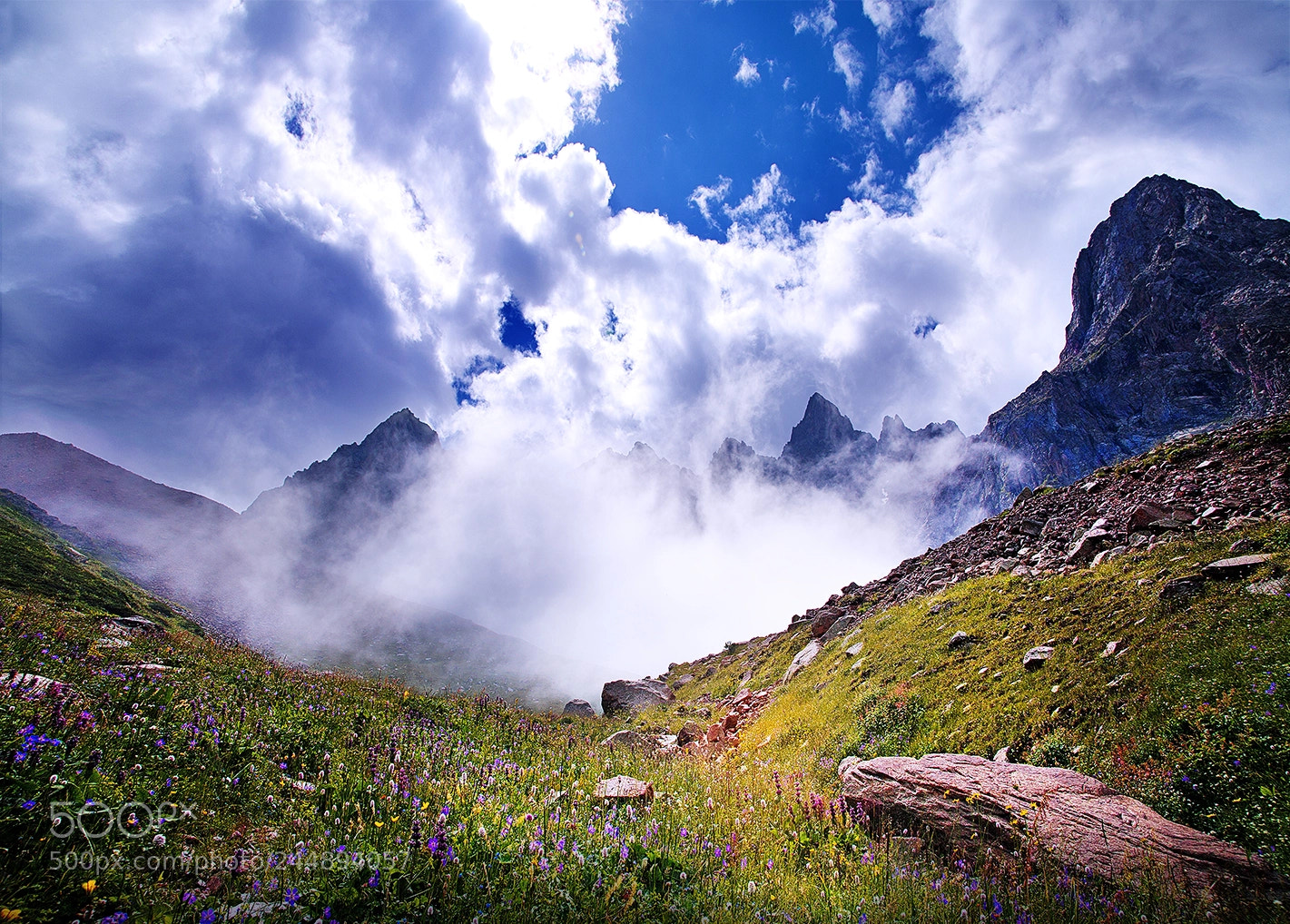Canon EOS 5D sample photo. Mountain gorge tien shan photography
